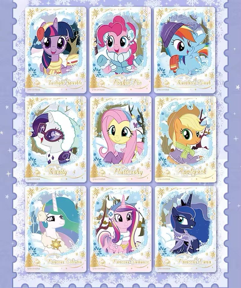 My Little Pony 30 Packs Booster Box CCG Trading Card Kayou Hasbro Purple