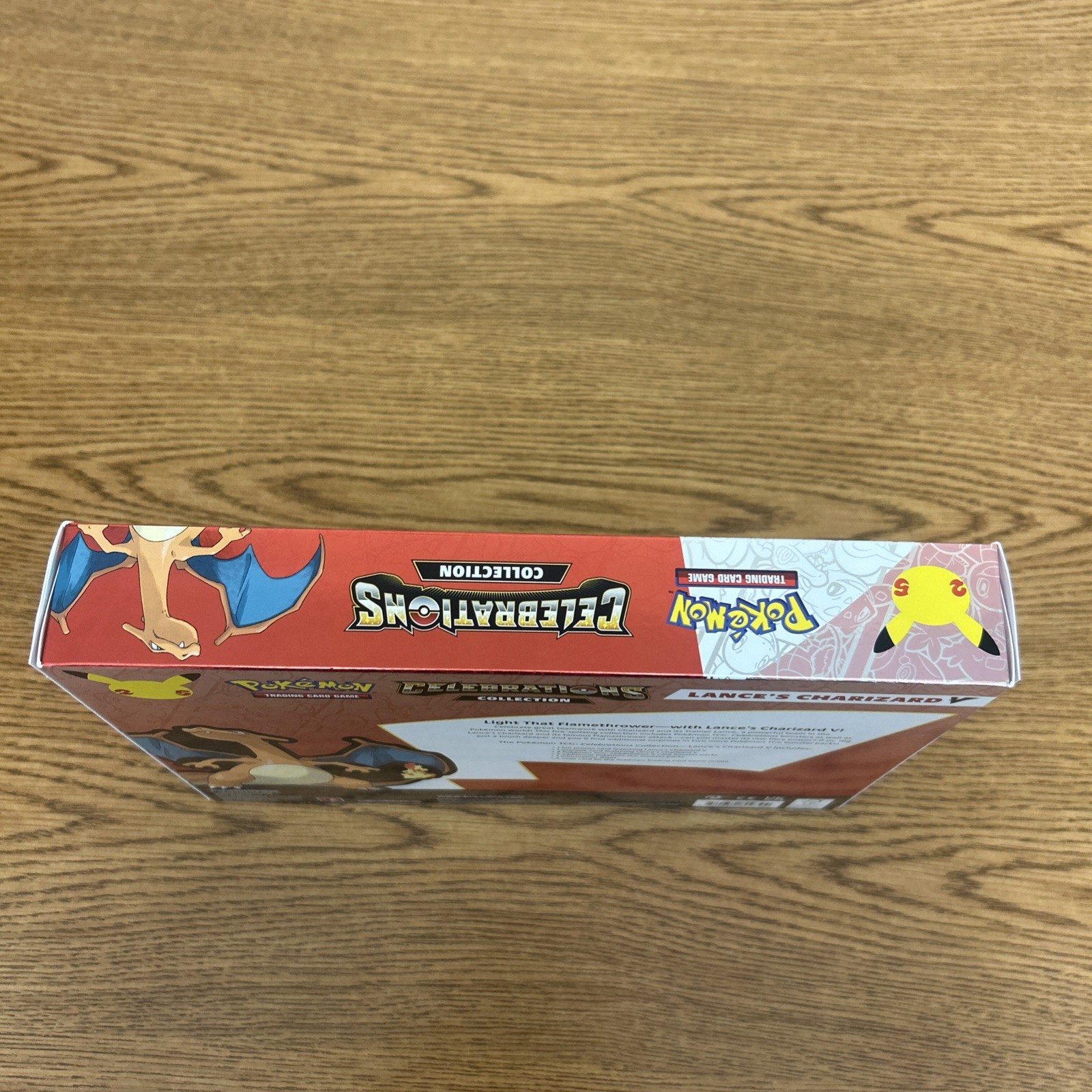 Pokemon 25th Anniversary Celebrations Lances Charizard V Collection Box Sealed –