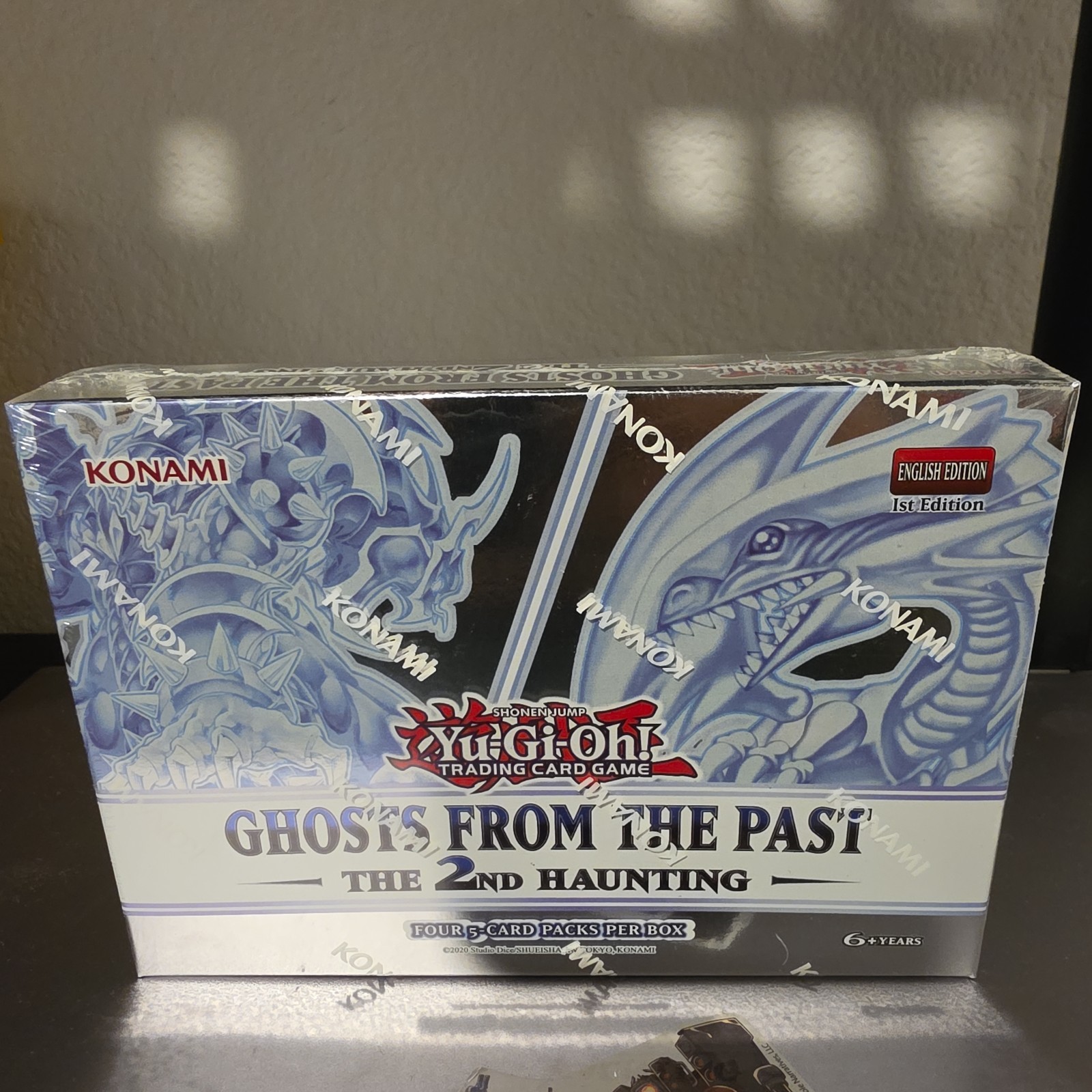 YuGiOh GHOSTS FROM THE PAST The 2nd Haunting Mini Box 1st Edition 4 Packs GFP2