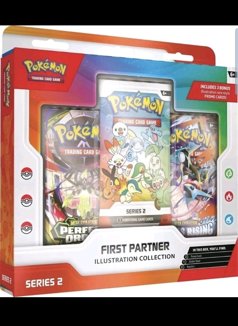 Pokemon First Partner Illustration Collection Series 2 Sealed New Pokemon TCG