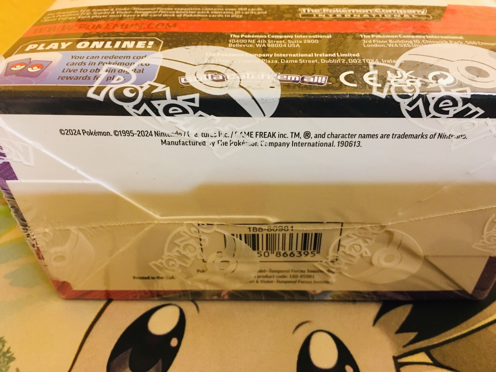 🔥Pokémon TCG Temporal Forces Booster Box New/Factory Sealed!🔥