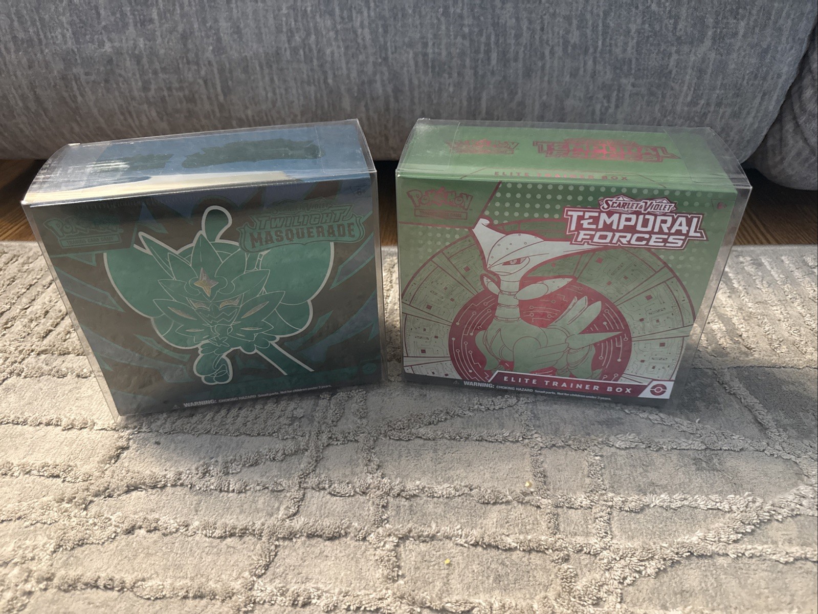 💥Pokémon Twilight Masquerade & Temporal Forces ETB Bundle | 2 Sealed Boxes💥