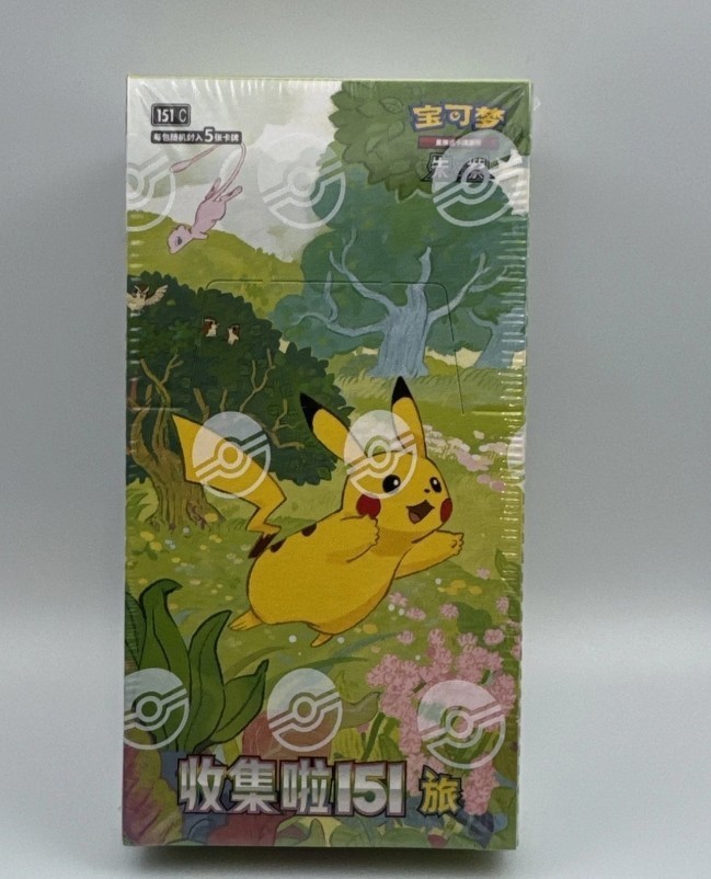Pokemon TCG Simplified Chinese Collect 151C Slim Booster Box Sealed IN STOCK