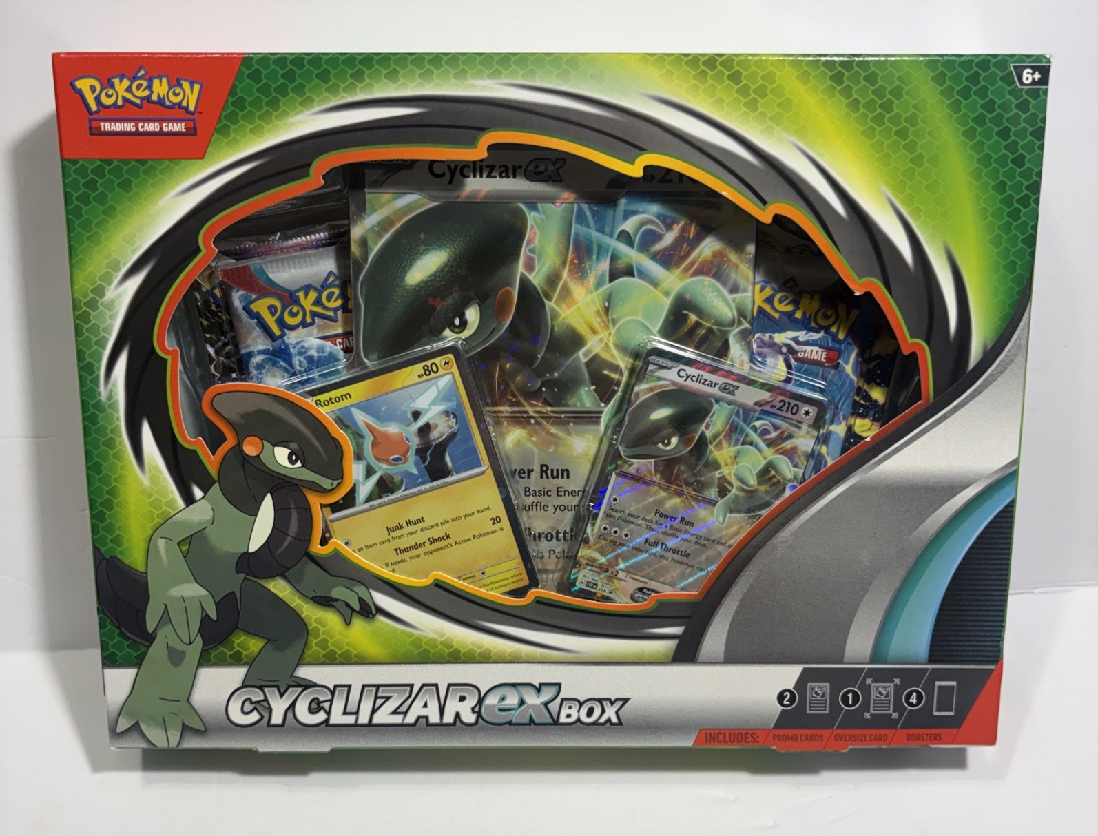 Pokemon TCG Cyclizar ex Box – Factory Sealed Pokemon Card Game