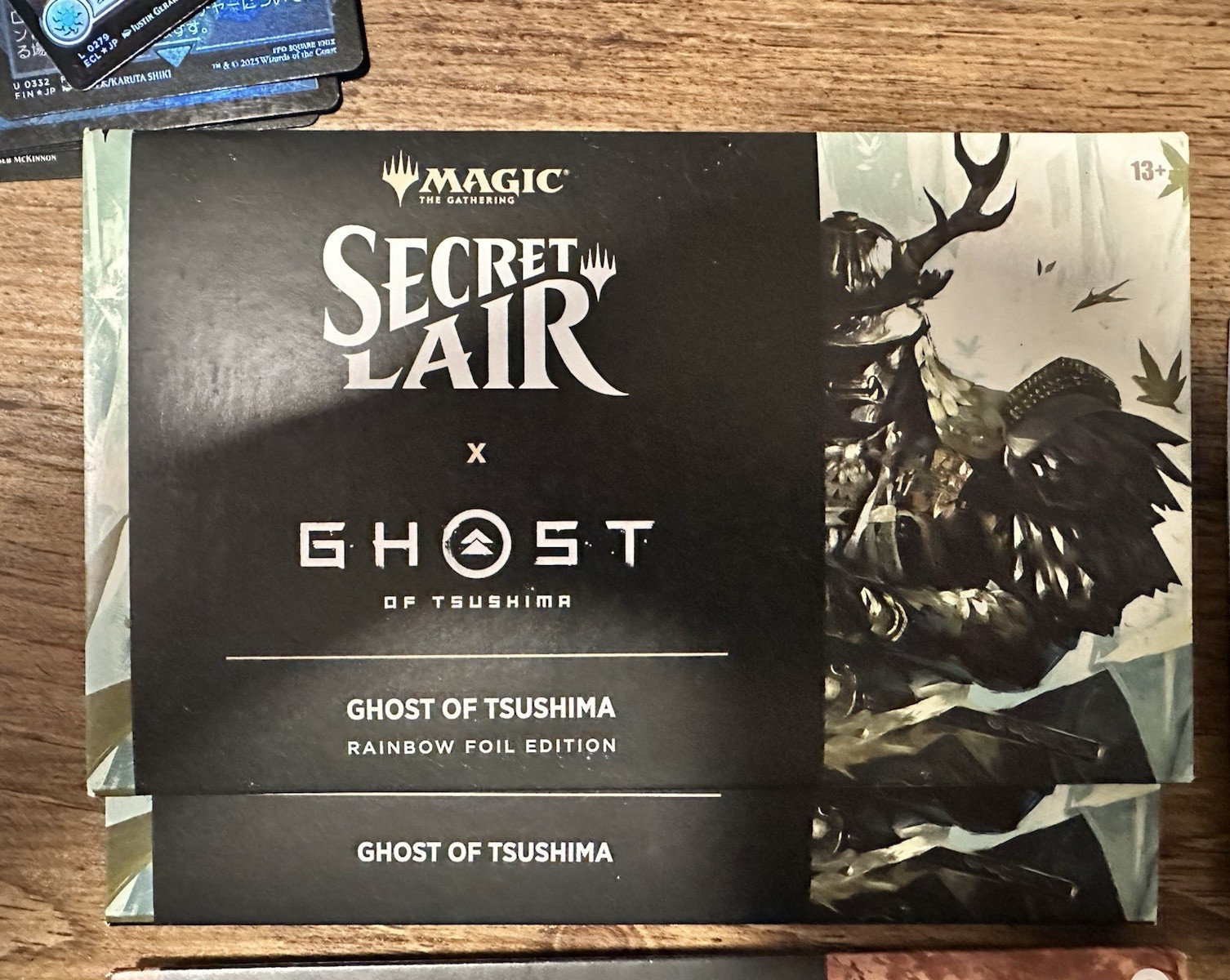 Wizards of the Coast Secret Lair x Ghost of Tsushima Rainbow FOIL