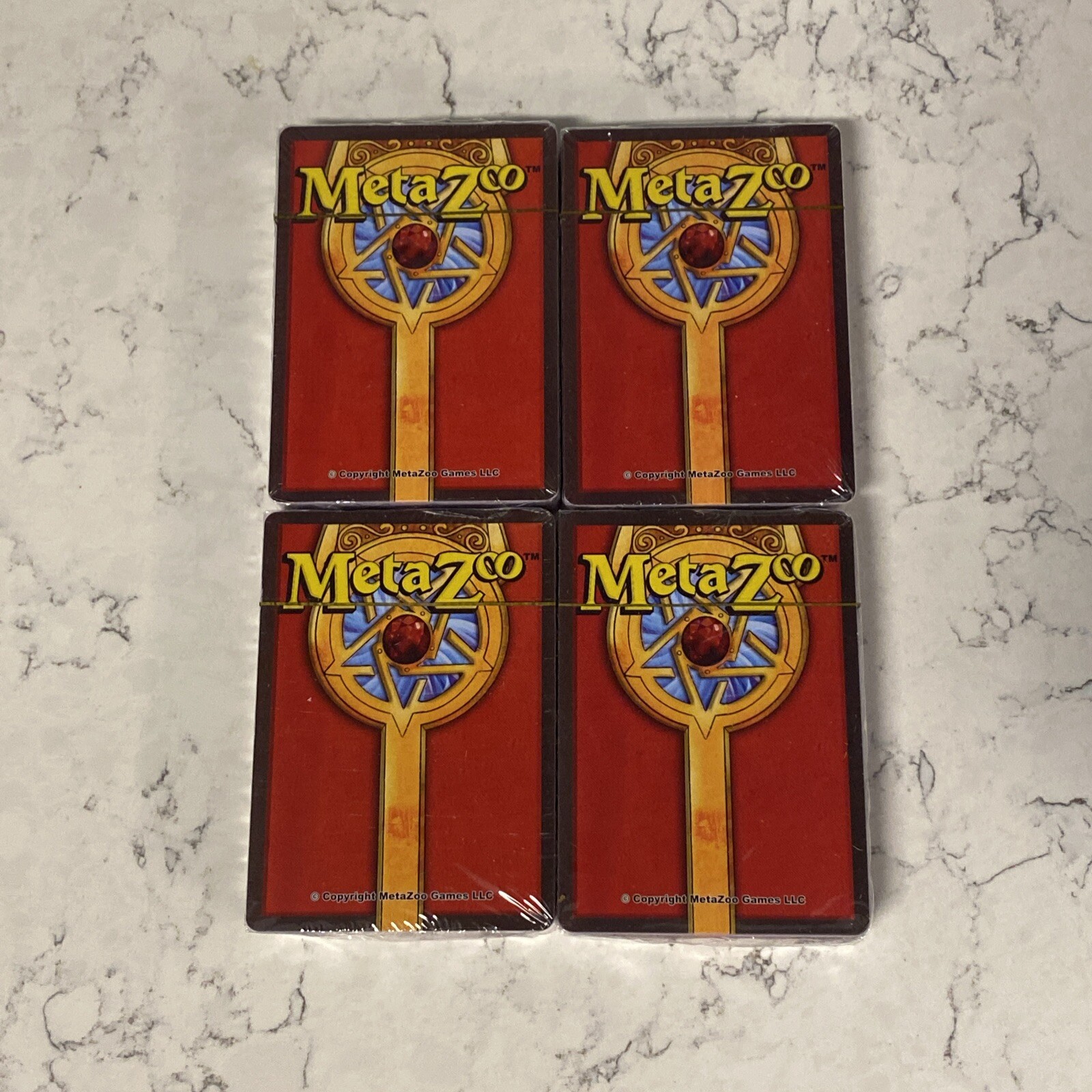 MetaZoo TCG: UFO Lot of 4 Sealed Decks Only New Unopened