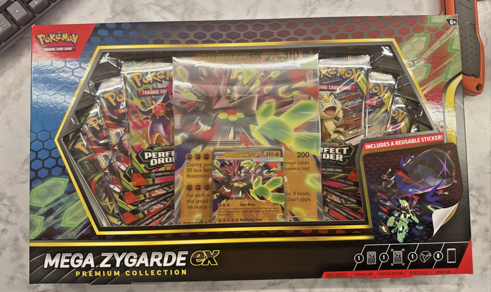 Pokemon Mega Zygarde ex Premium Collection Box