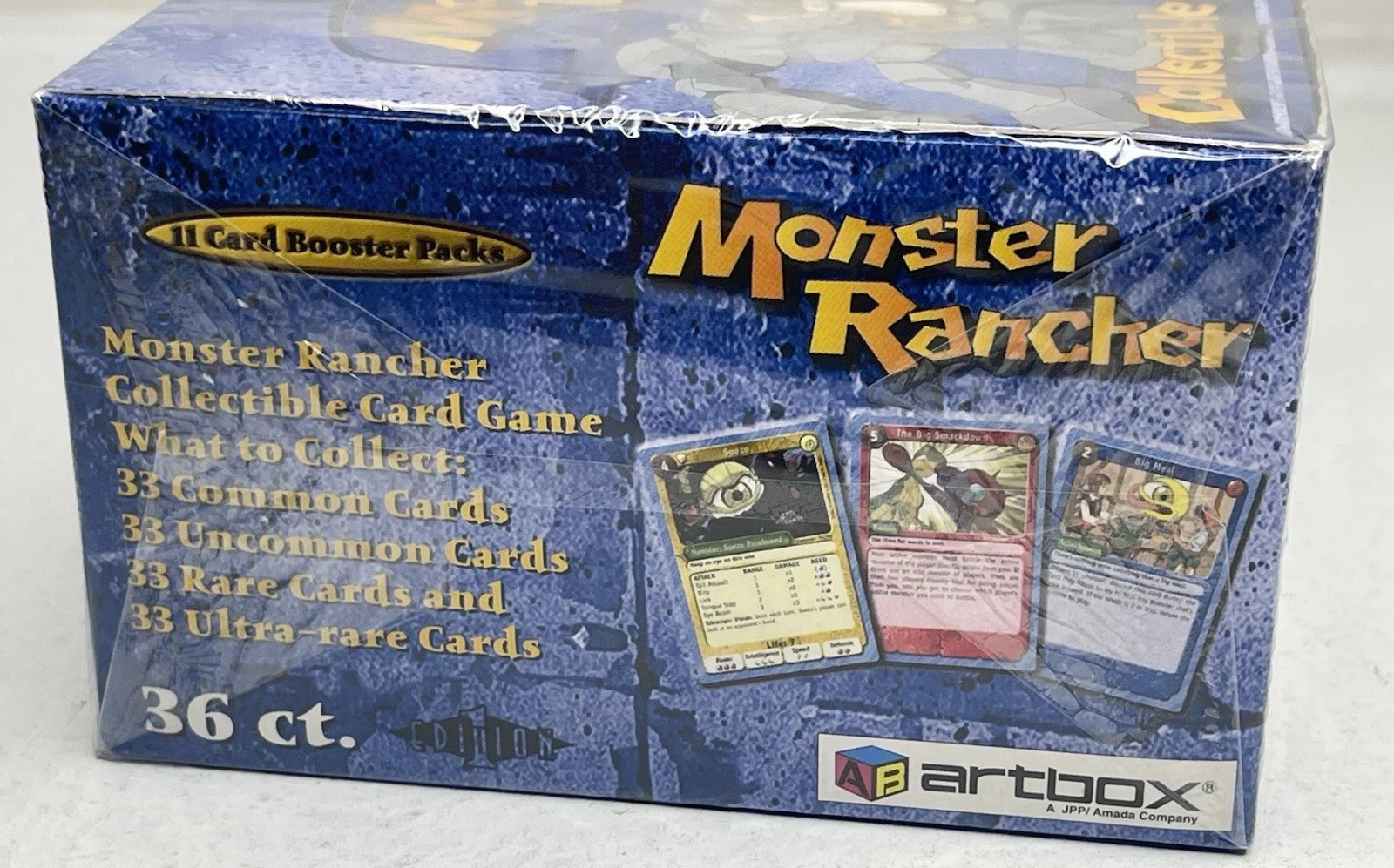 Monster Rancher CCG TCG RARE Booster Box 36 Packs 1st Edition NEW FACTORY SEALED