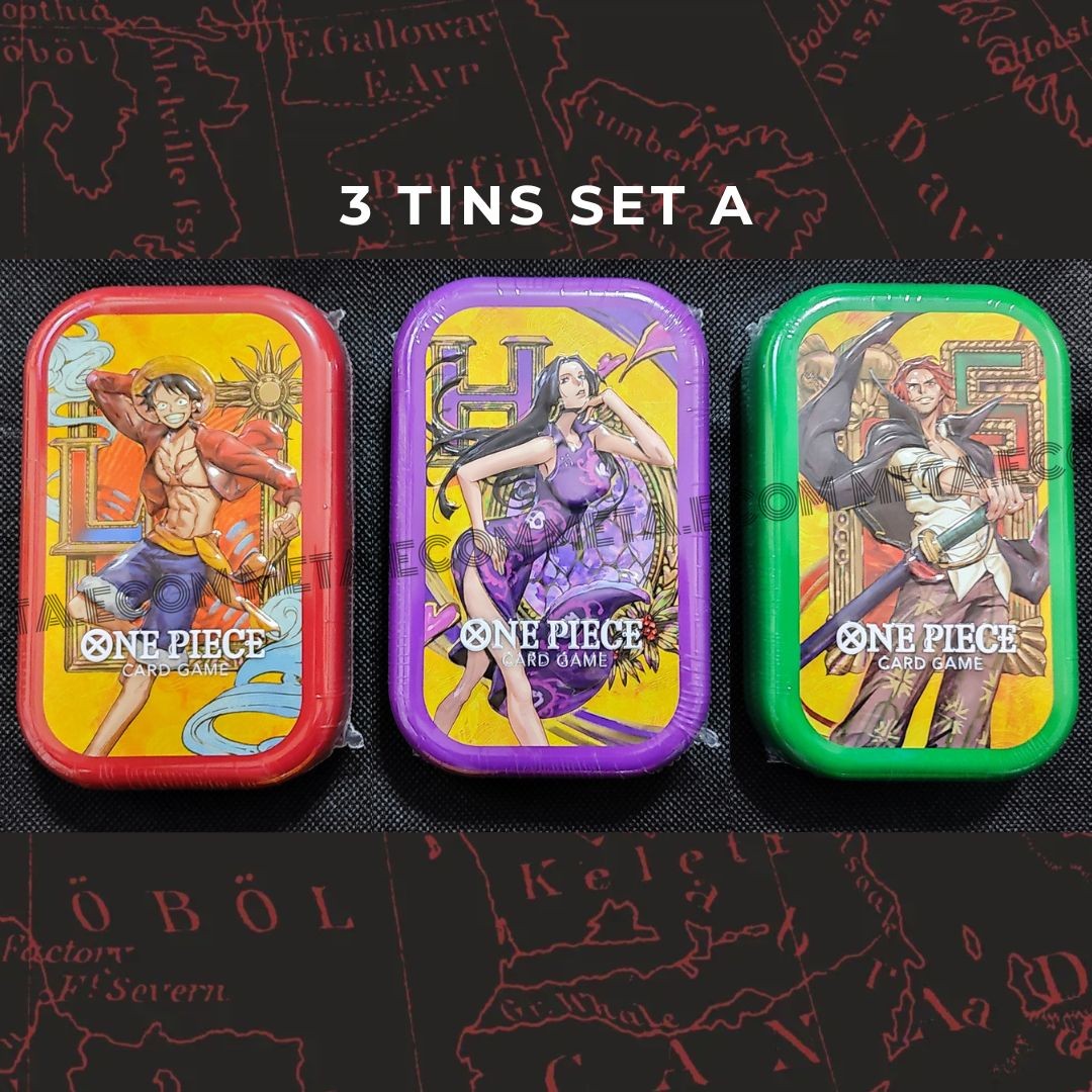 [In Stock] One Piece Card Game Mini-tin Pack Set Vol.3 Asia Exclusive TS-03 JPN