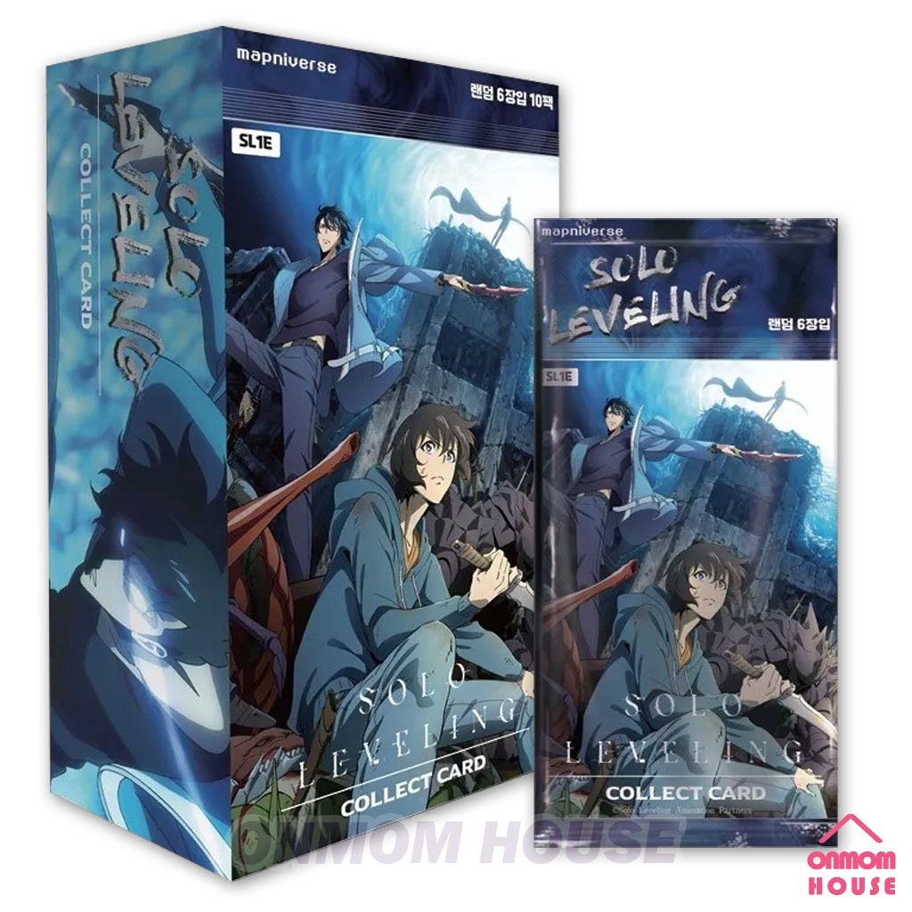 Solo Leveling TCG Collect Card Game Booster Box Collection Korean Version