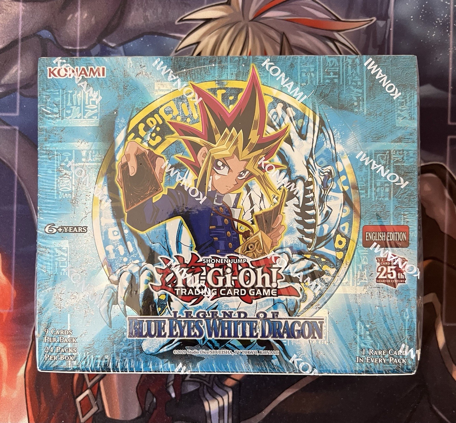 Yugioh! Legend of Blue-Eyes White Dragon Booster Box (25th Anniversary) Sealed