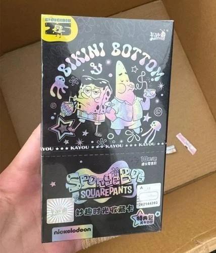 IN STOCK Kayou SpongeBob SquarePants Collection Trading Card Premium Booster Box