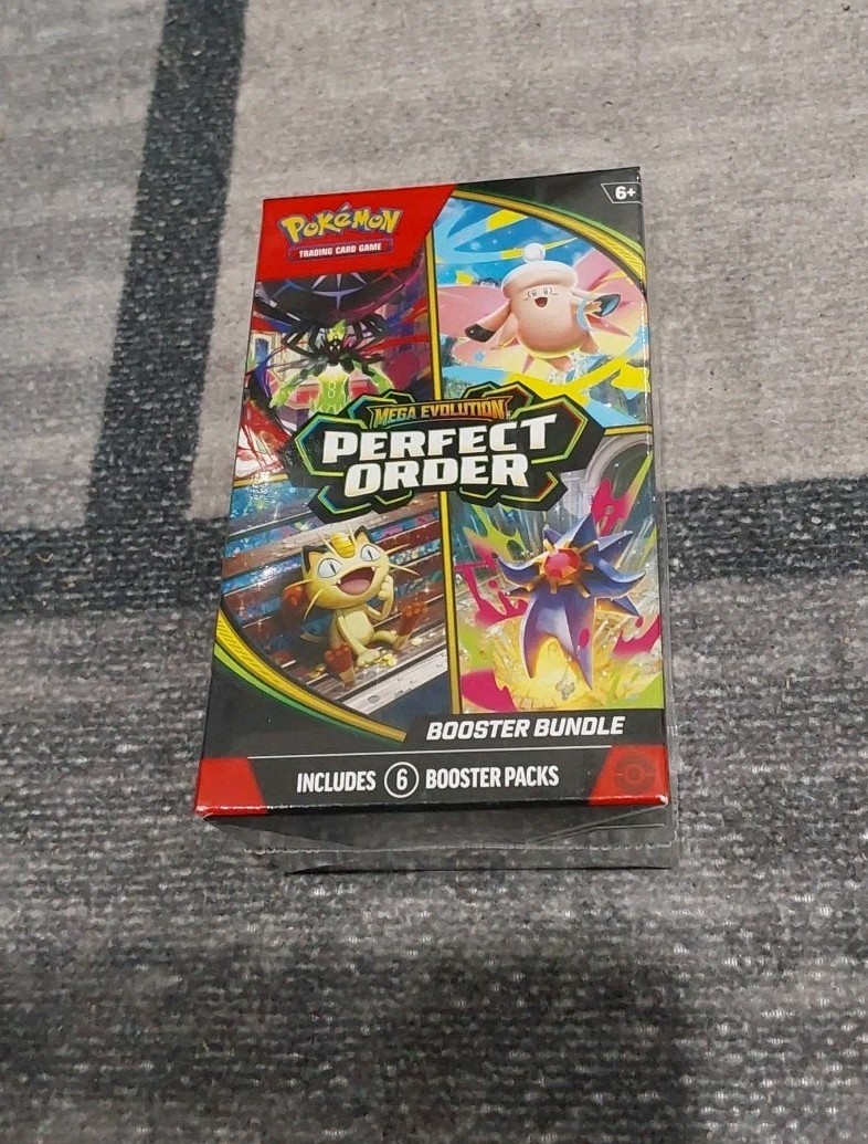 Pokemon Center TCG ME03 Perfect Order Booster Bundle Sealed NEW L