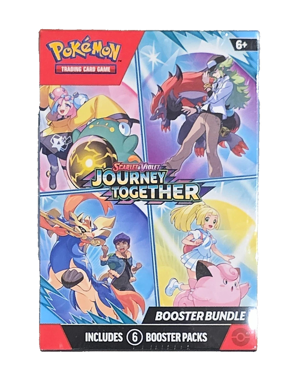 Pokemon TCG Journey Together Booster Bundle SEALED – 6 Booster Packs