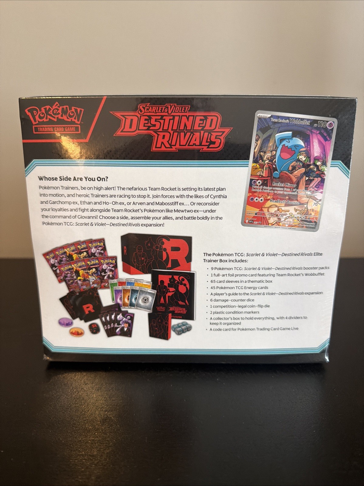Pokemon Scarlet & Violet Destined Rivals Elite Trainer Box ETB – NEW SEALED