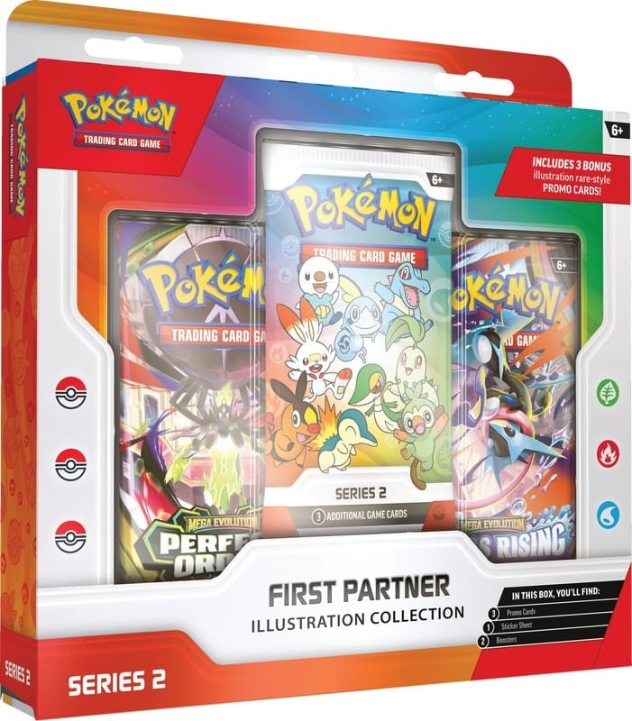 Pokemon First Partner – Series 2 Illustration Collection
