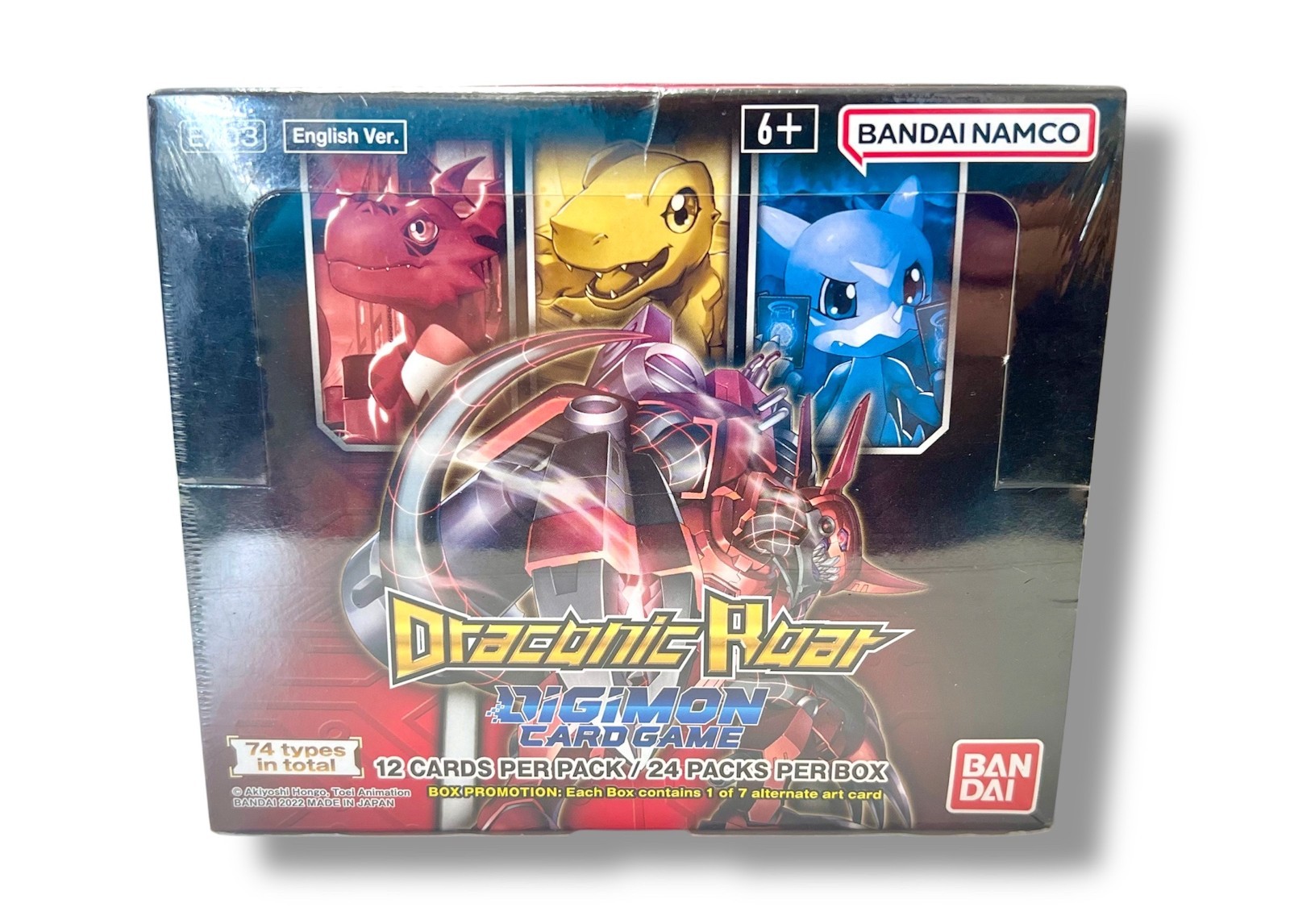DigiMon Draconic Roar 24-Pack Booster Box EX03 English Version