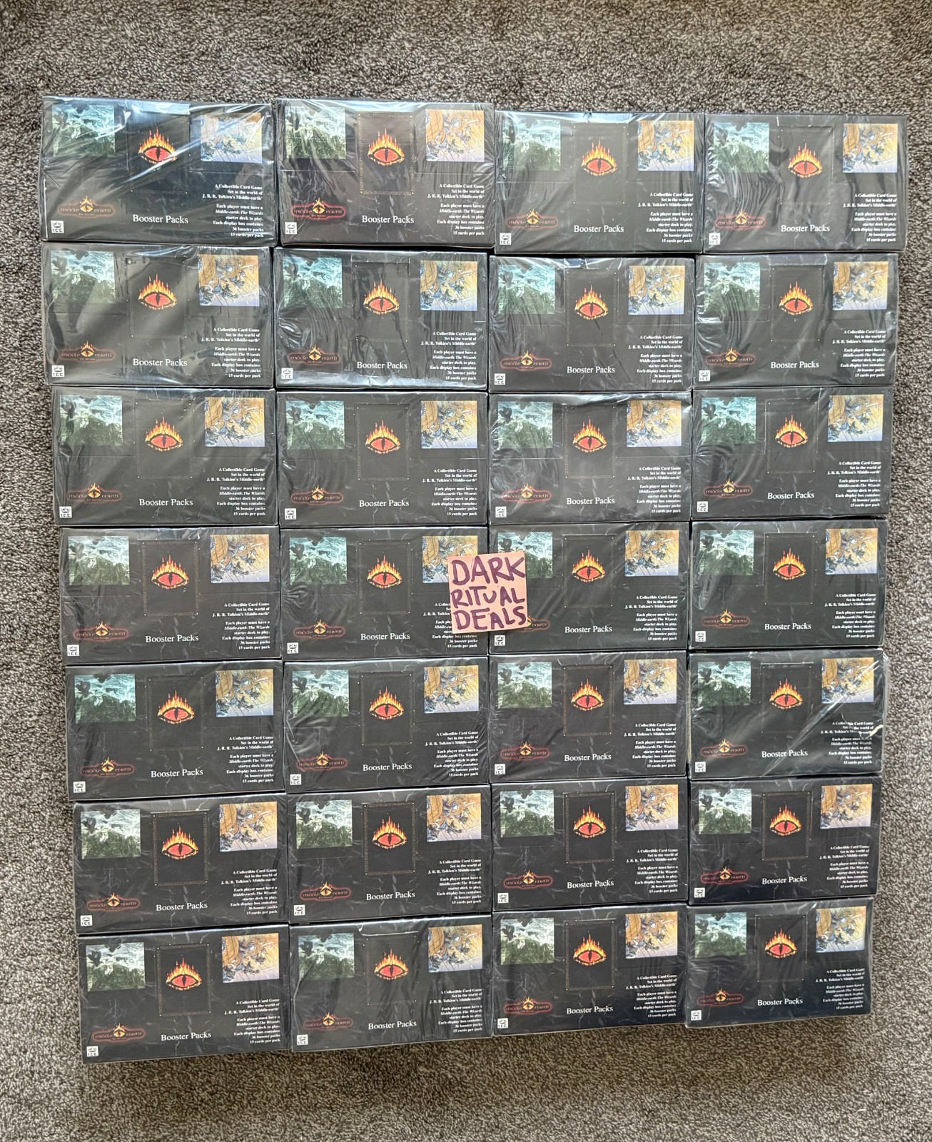 LOTR Middle-earth: The Wizards Booster Box – Sealed Limited – 1st Print Run ICE