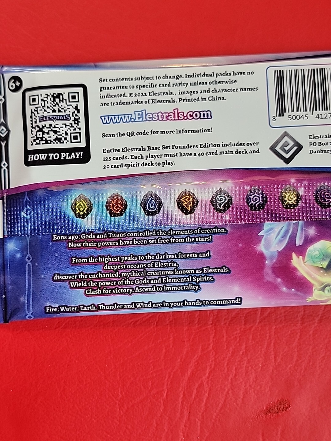 Elestrals TCG Kickstarter Founder Edition Base Artist Booster 10 Card Pack NEW