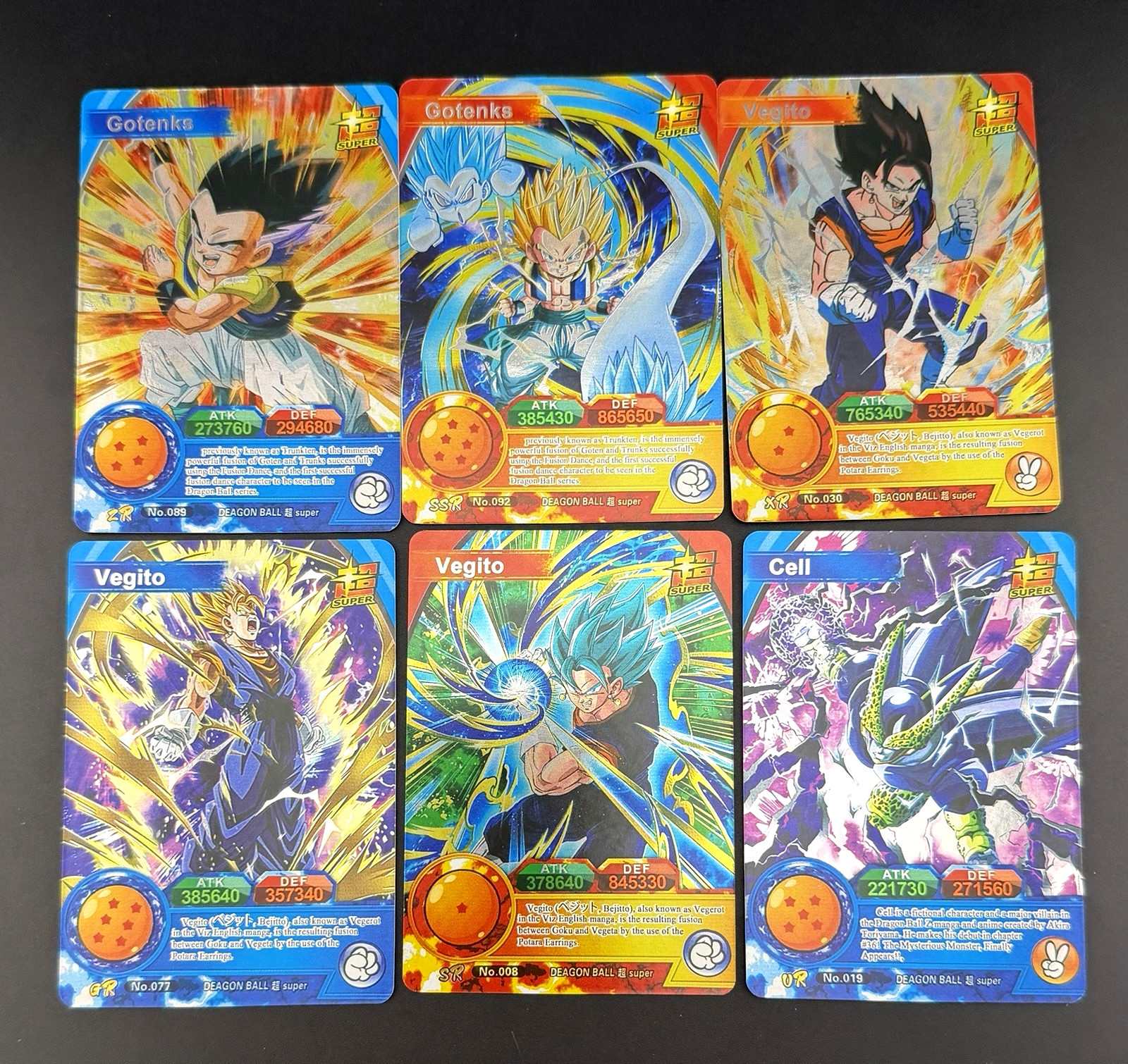 DBZ DBS Dragon Ball CCG TCG Booster Box 36 Packs Goku Vegeta Doujin Anime Cards