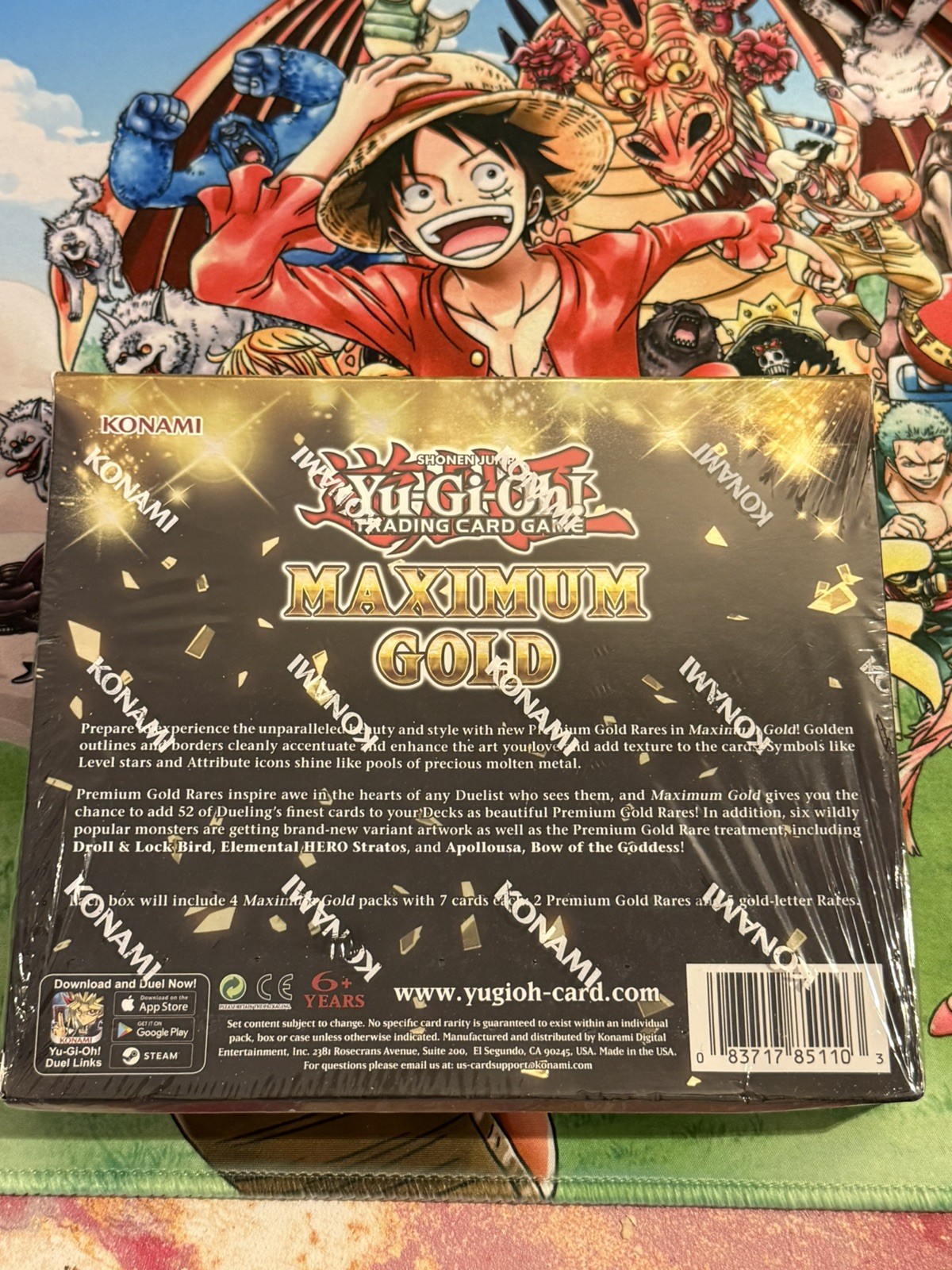 Konami Yu-Gi-Oh! TCG Maximum Gold Sealed Booster Box English 2020 1st Edition