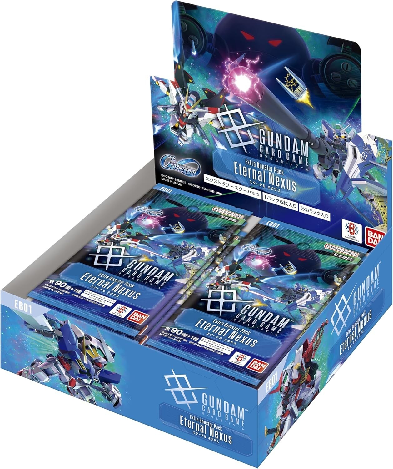 Gundam Card Game Extra Booster EB01 SD Gundam G Generation Eternal Nexus Box