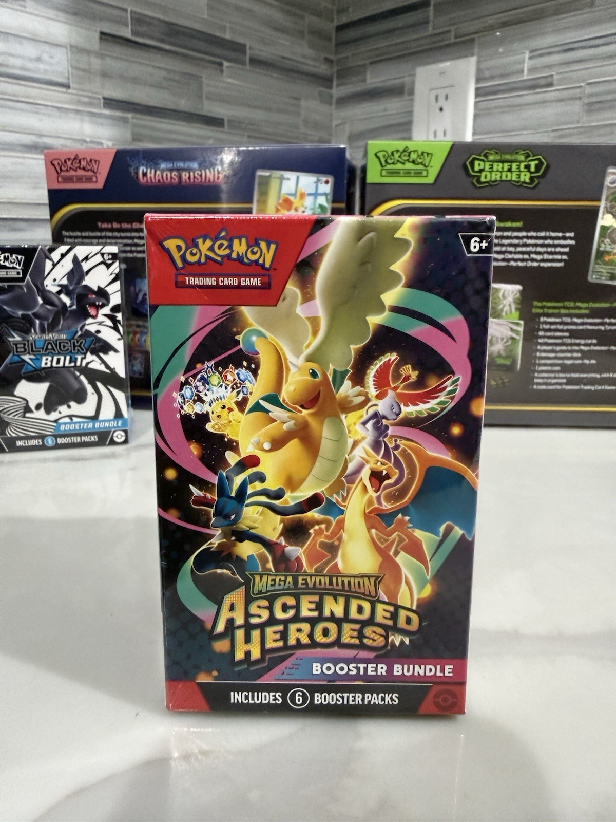 RARE AUTHENTIC POKEMON TCG PERFECT ORDER & SURGING SPARKS SEALED BOOSTER BOX