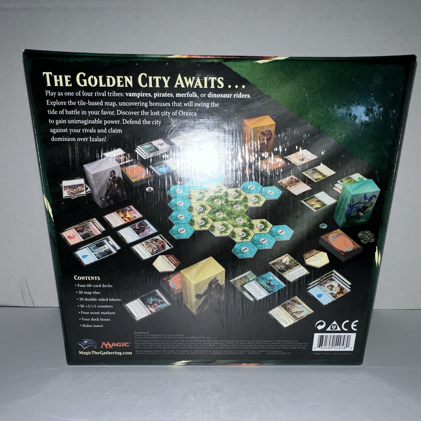 Wizards of the Coast Magic: The Gathering Explorers of Ixalan Box Sealed EN 2017