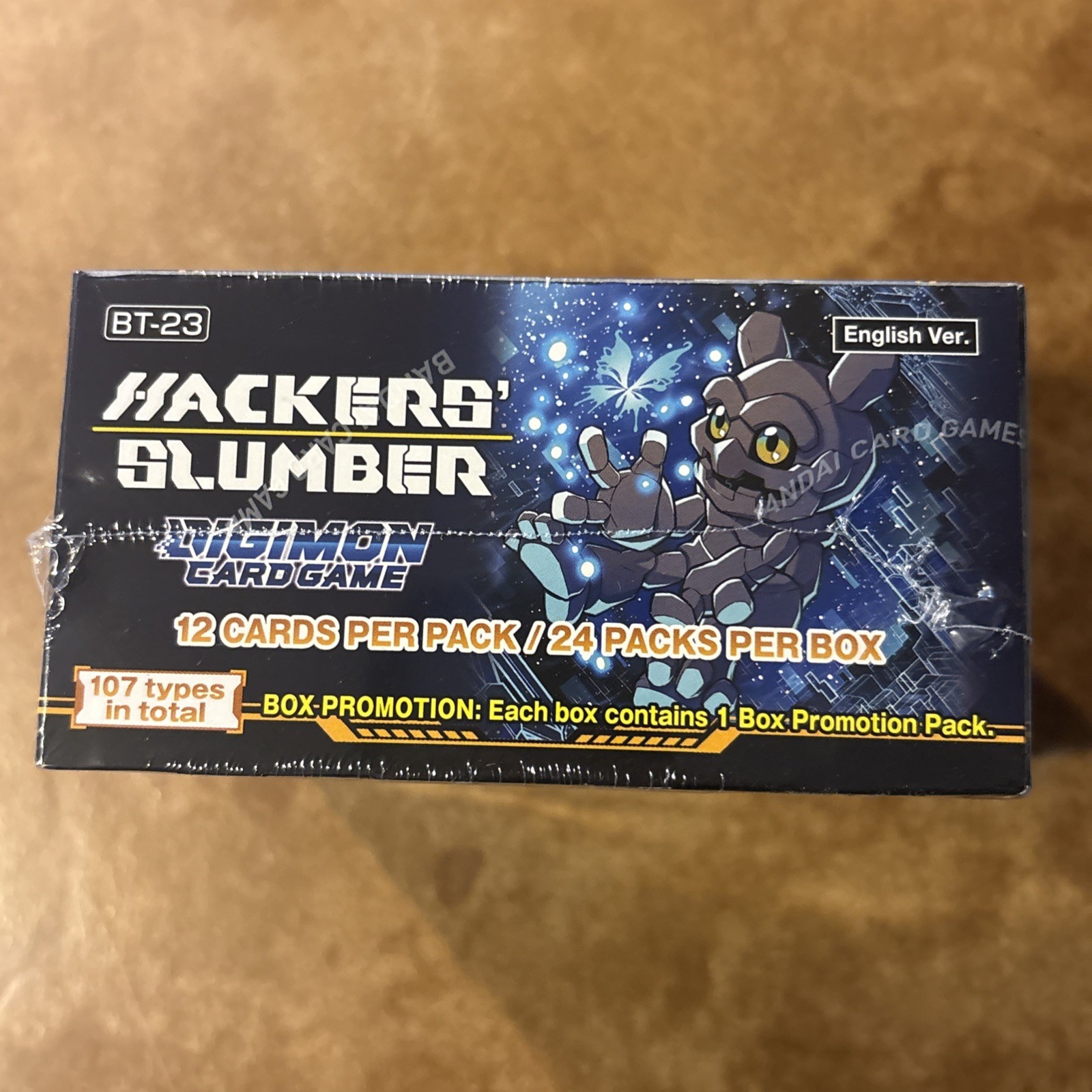 Digimon Hackers’ Slumber Booster Box Factory Sealed BT-23 English Free Shipping