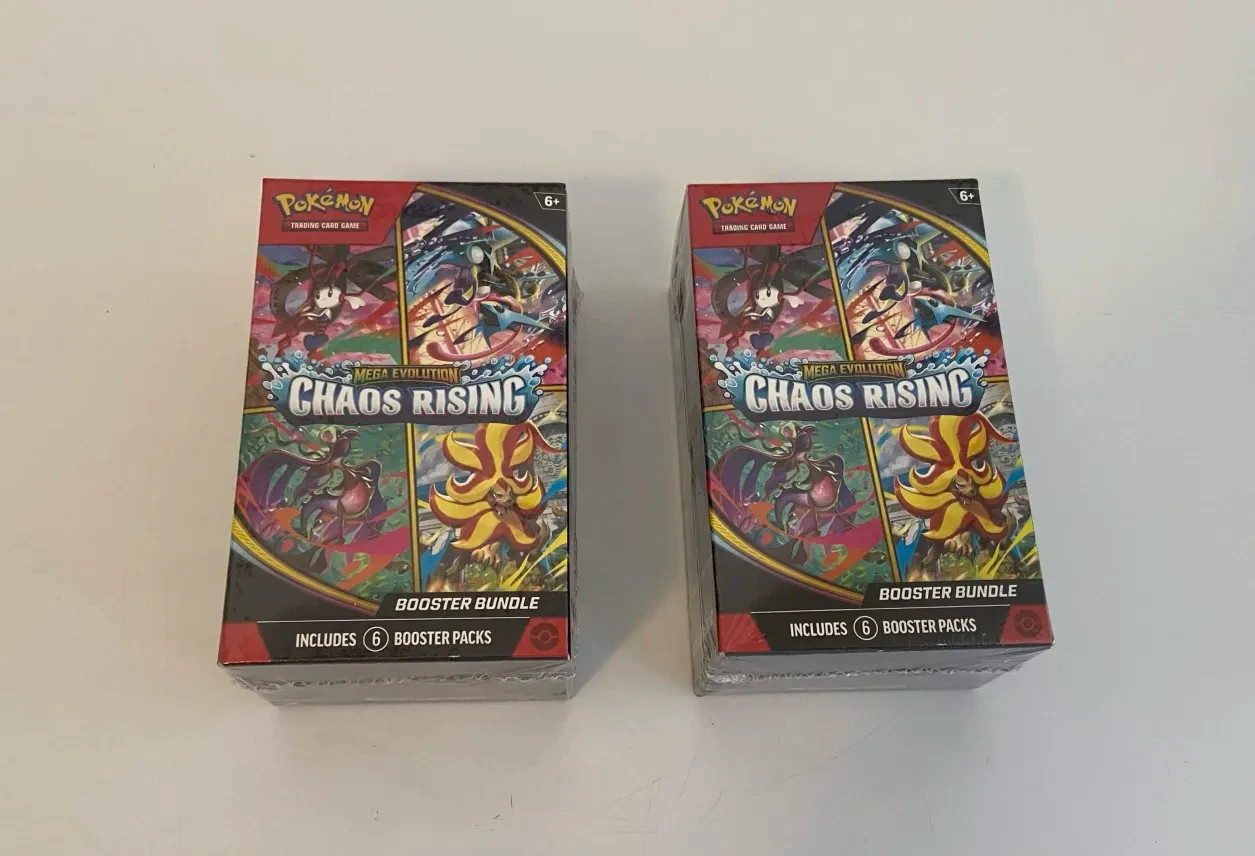 Two Pokémon Chaos Rising Booster Bundle Boxes 2x Factory Sealed Pokemon Boxes