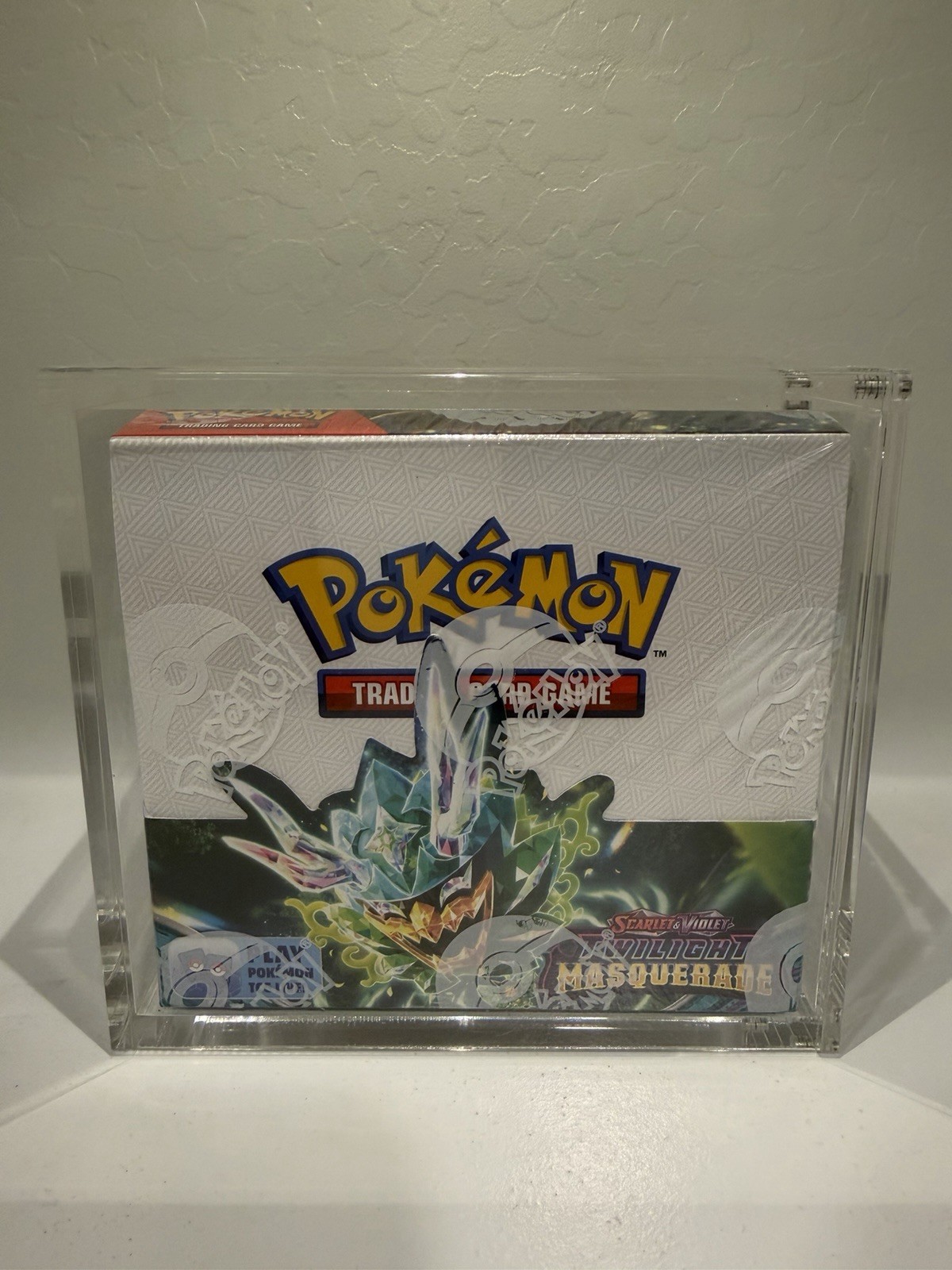 🔥Pokemon Twilight Masquerade🔥 Booster Box Factory Sealed + Acrylic Case
