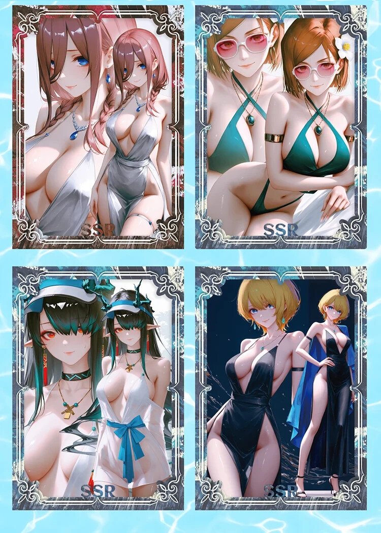 1 PACK XYYS Xianyan Yuese Spicy A5 Board Goddess Trading Card Waifu Anime CCG