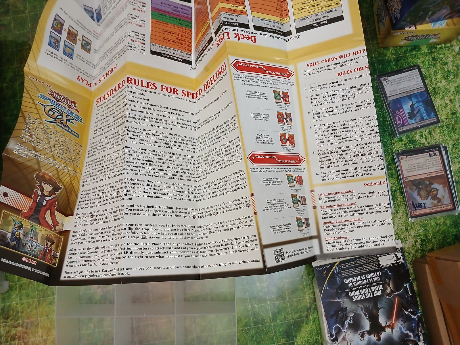 Yu-Gi-Oh!: Speed Duel GX Midterm Paradox – Battle Mat Only –