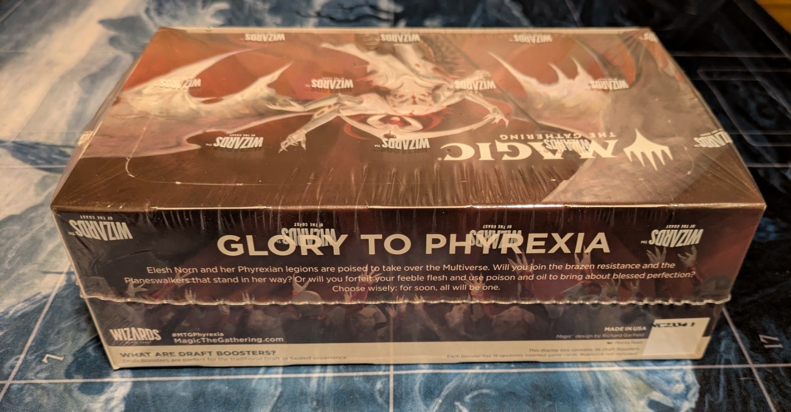 MTG Phyrexia All Will Be One Draft Booster Box Factory Sealed English