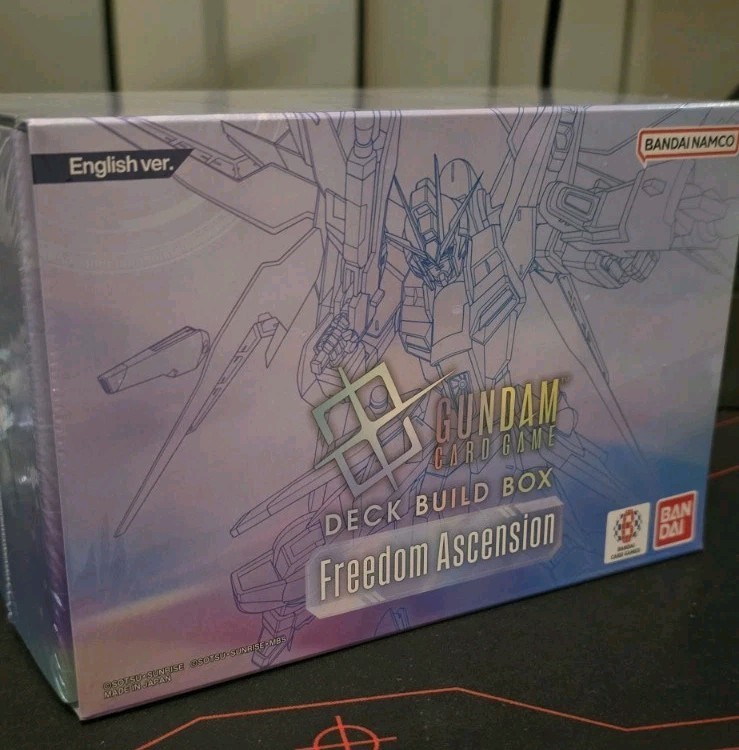 Gundam Deck Build Box SC01 SC-01 SC 01 Freedom Ascension GD05 ENGLISH