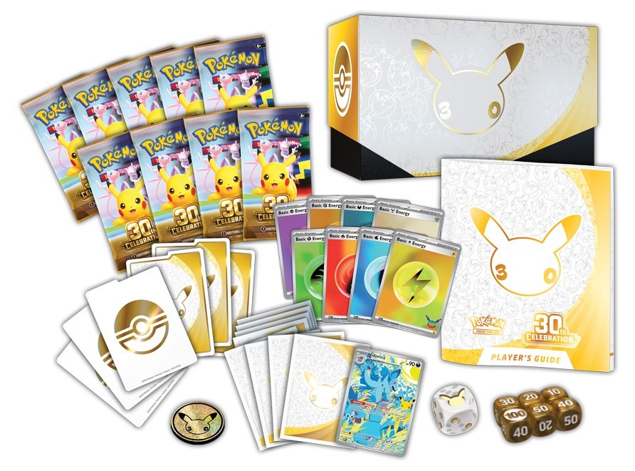 Pokémon TCG: 30th Celebration Elite Trainer Box – PRE ORDER SHIP RELEASE 9/16/26