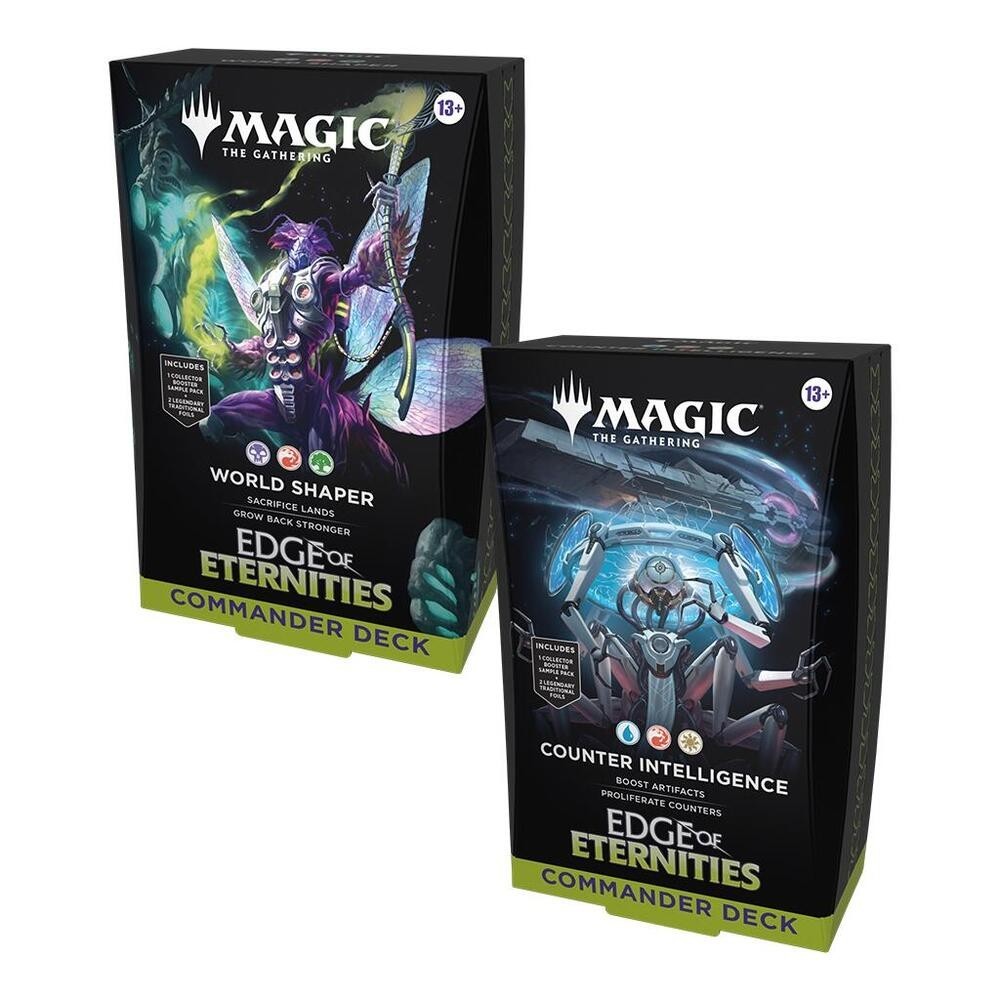 Magic the Gathering Deck Commander Decks Edge of Eternities MTG Set of 2