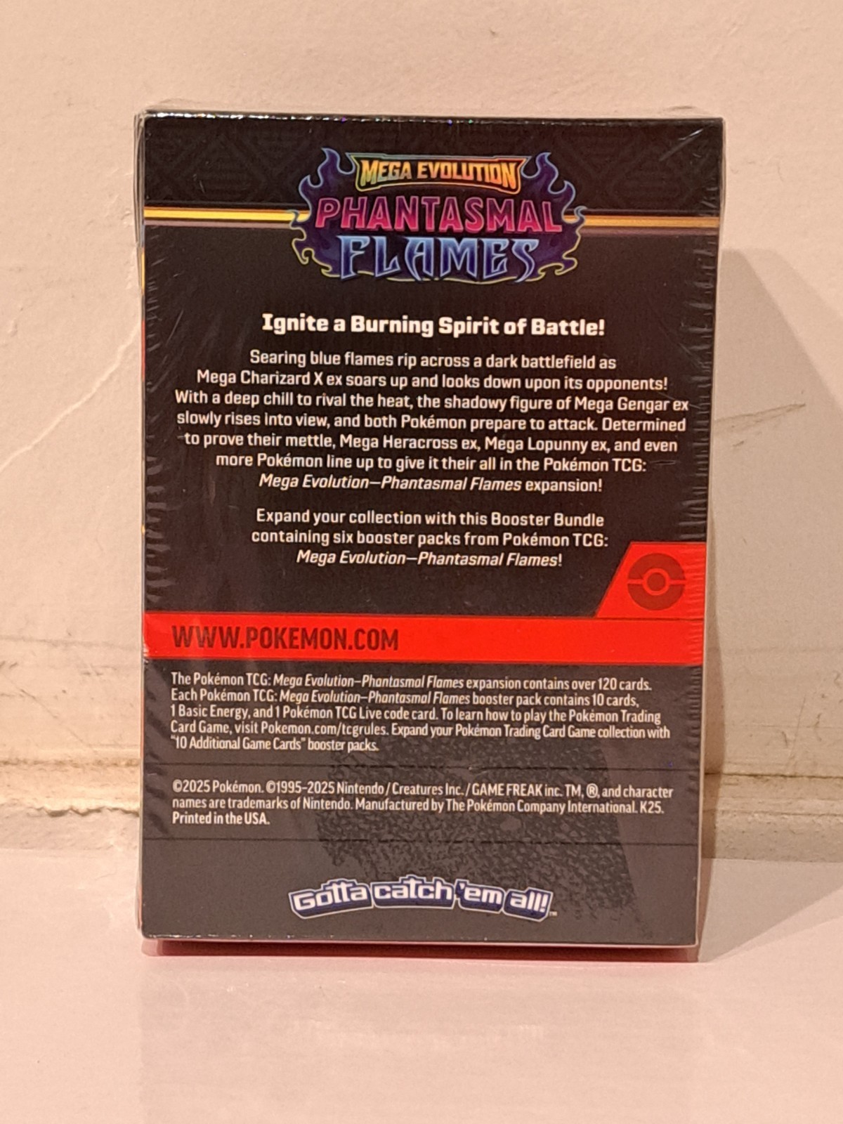 Pokémon TCG: Mega Evolution-Phantasmal Flames Booster Bundle FACTORY SEALED/NEW