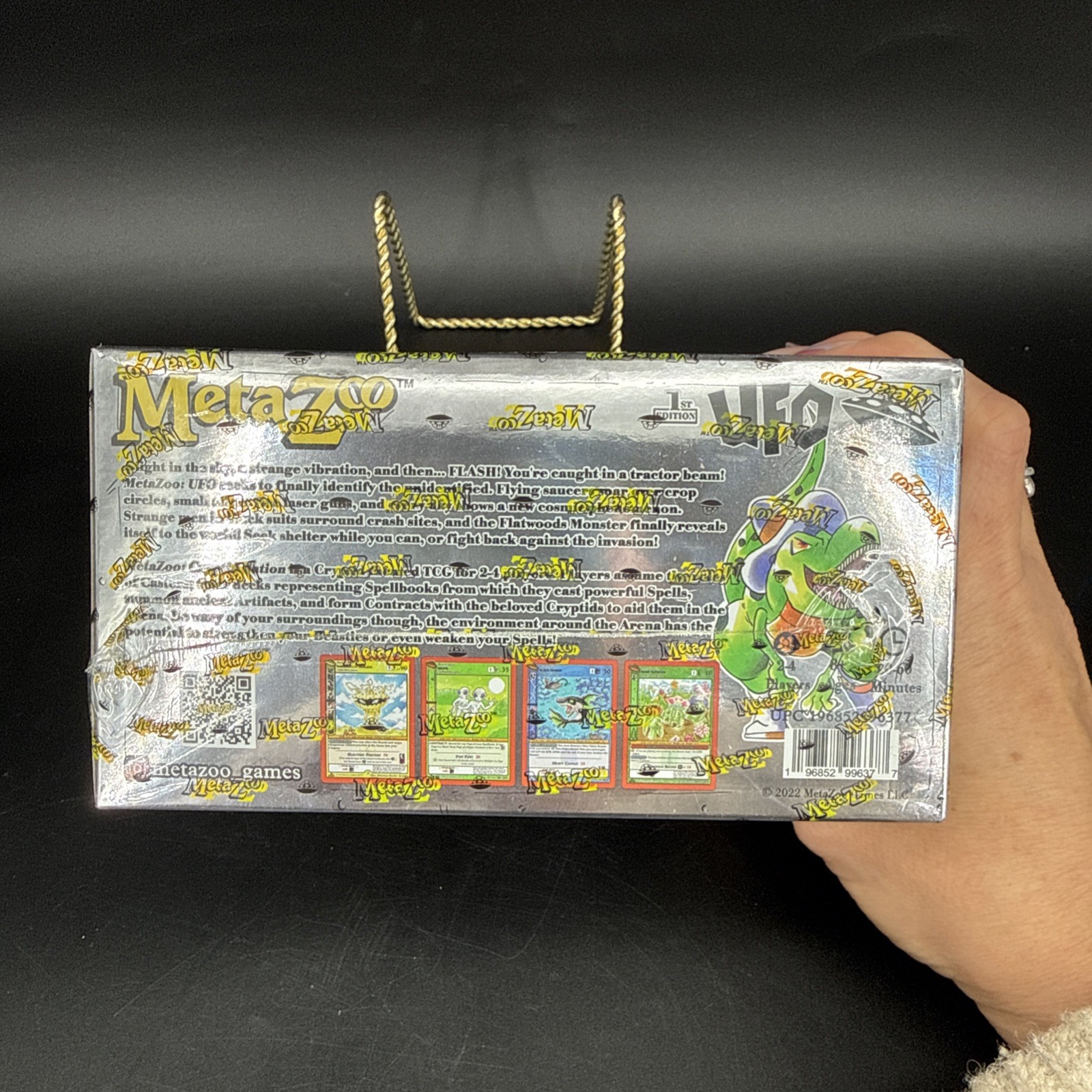 MetaZoo Games CCG UFO 1st Edition Booster Box – 36 Packs – Sealed
