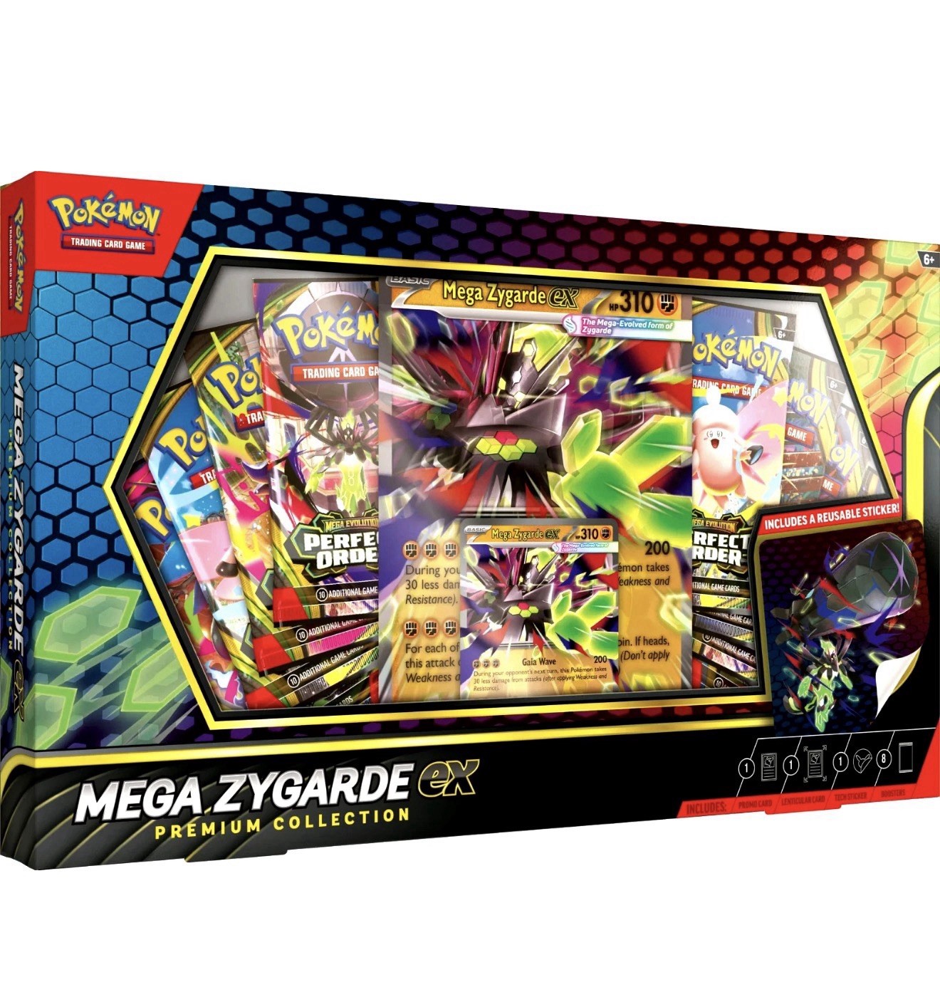Pokemon Mega Zygarde ex Premium Collection Box Brand New. Sealed