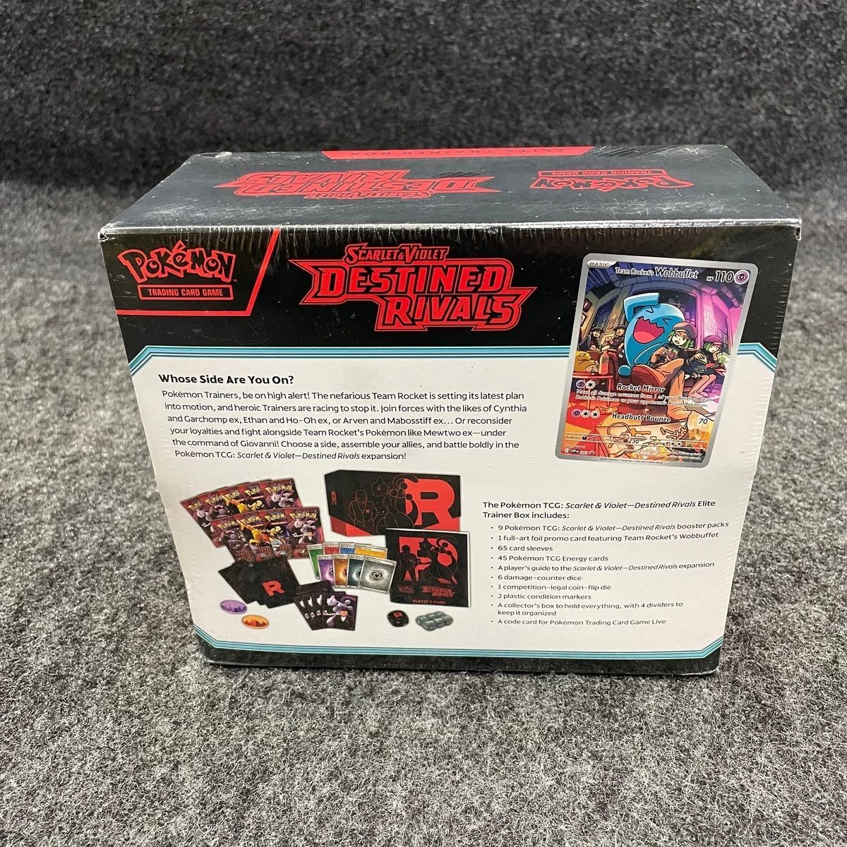POKEMON TCG: Scarlet & Violet Destined Rivals Elite Trainer Box Sealed/Scuffed
