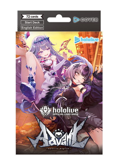 2 Hololive English Oshi Start Deck Advent & Justice Bundle Sealed New