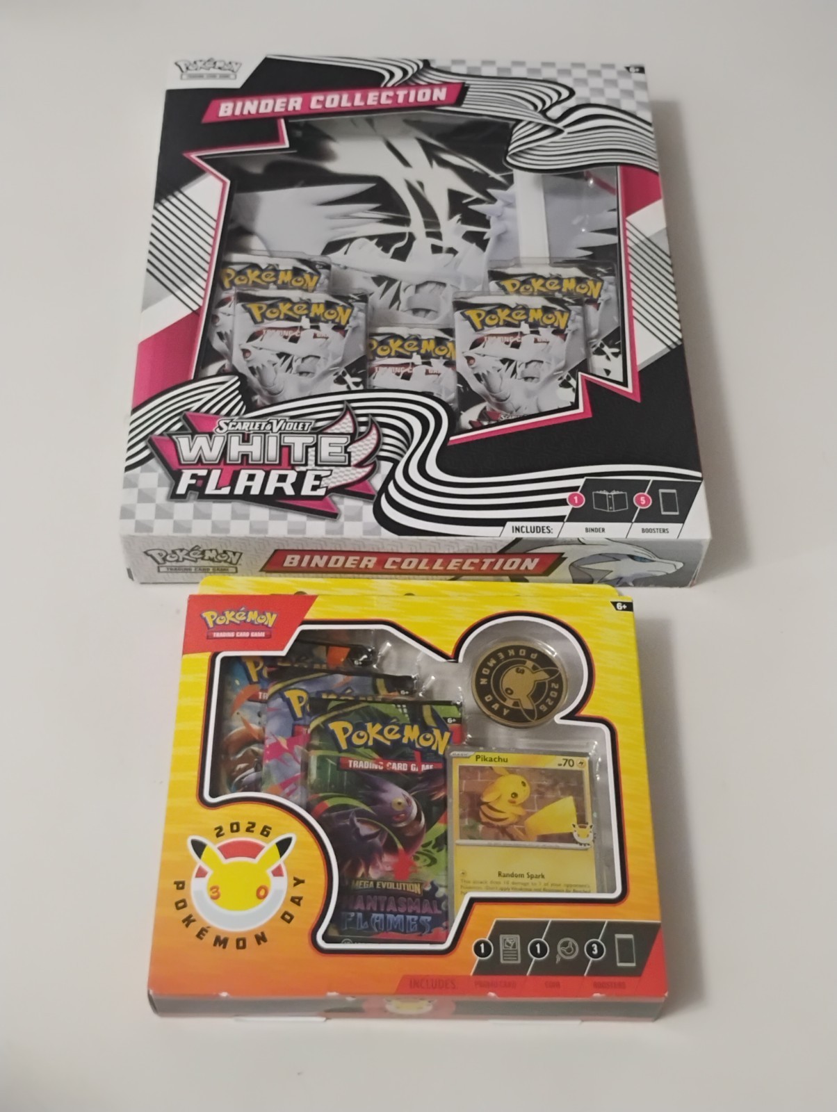 Pokemon 30 Cards-Booster Packs-Sealed Collection Boxes-Pokemon Center Lot
