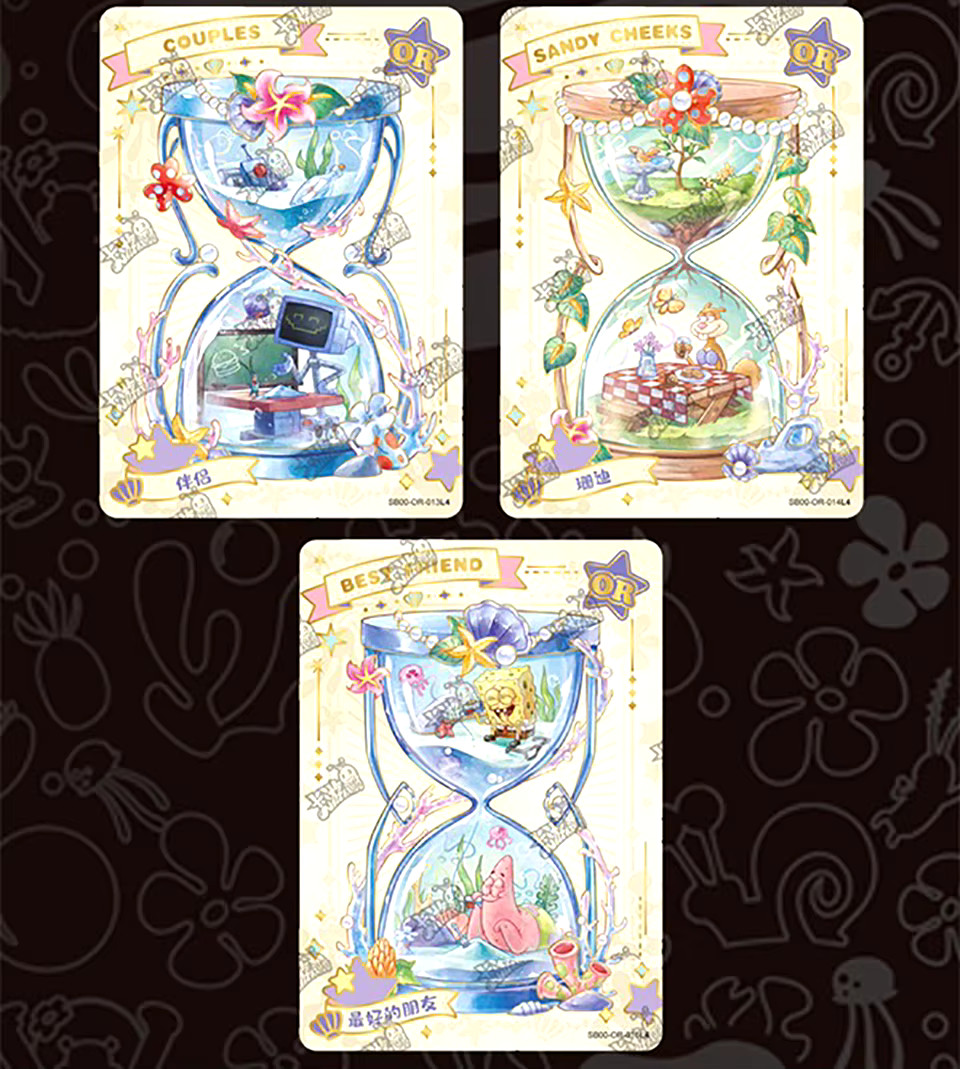 Spongebob 25th Anniversary Kayou Booster Box 50 Trading Card’s Anime TCG CCG NEW