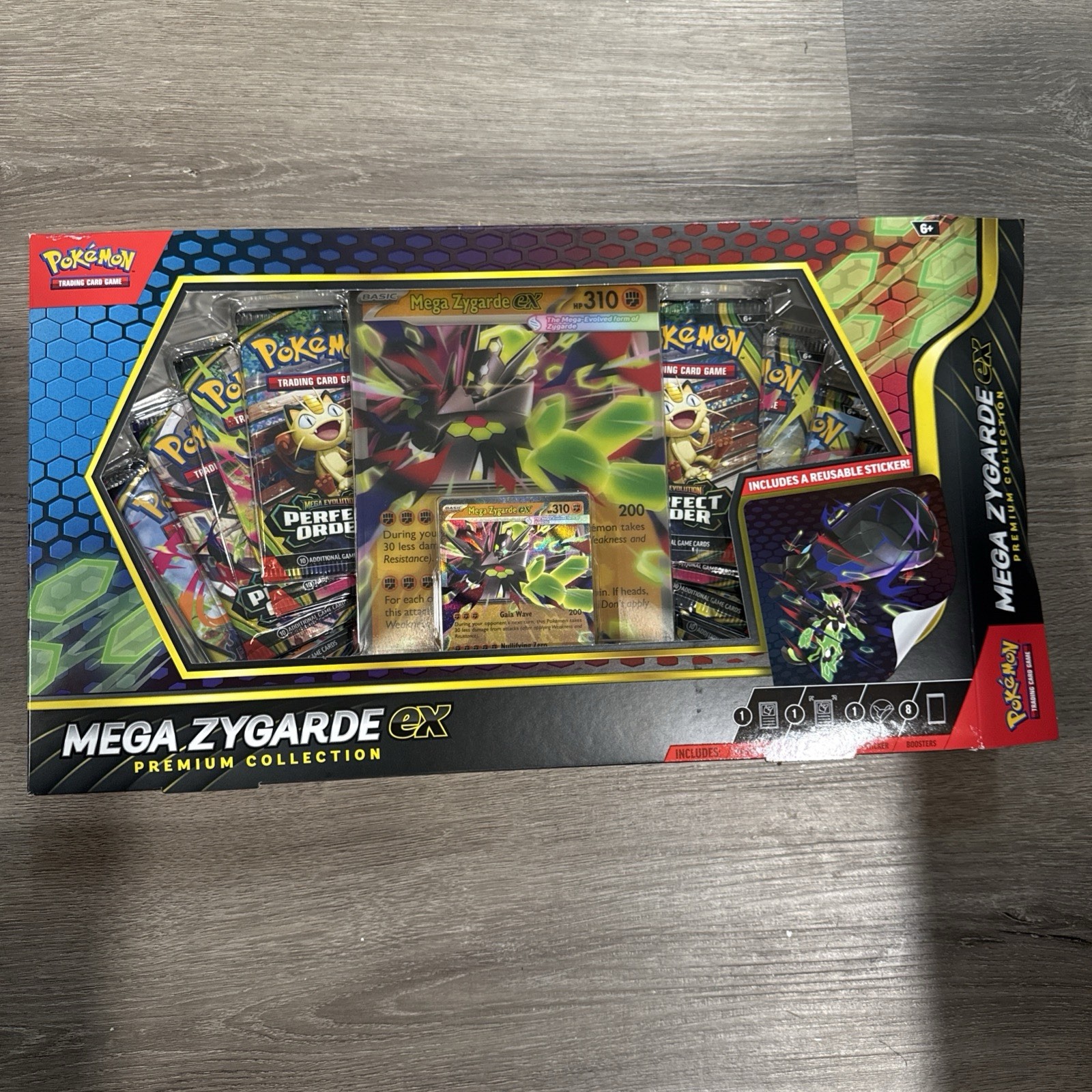 READ!! Pokemon Mega Zygarde ex Premium Collection Box For Display No Packs!