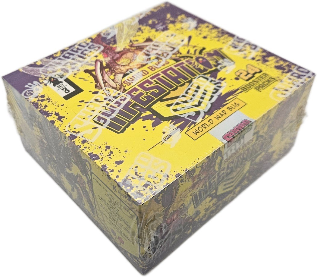 Shard Bugs TCG Infestation World War Bug Factory Sealed 24 Pack Booster Box
