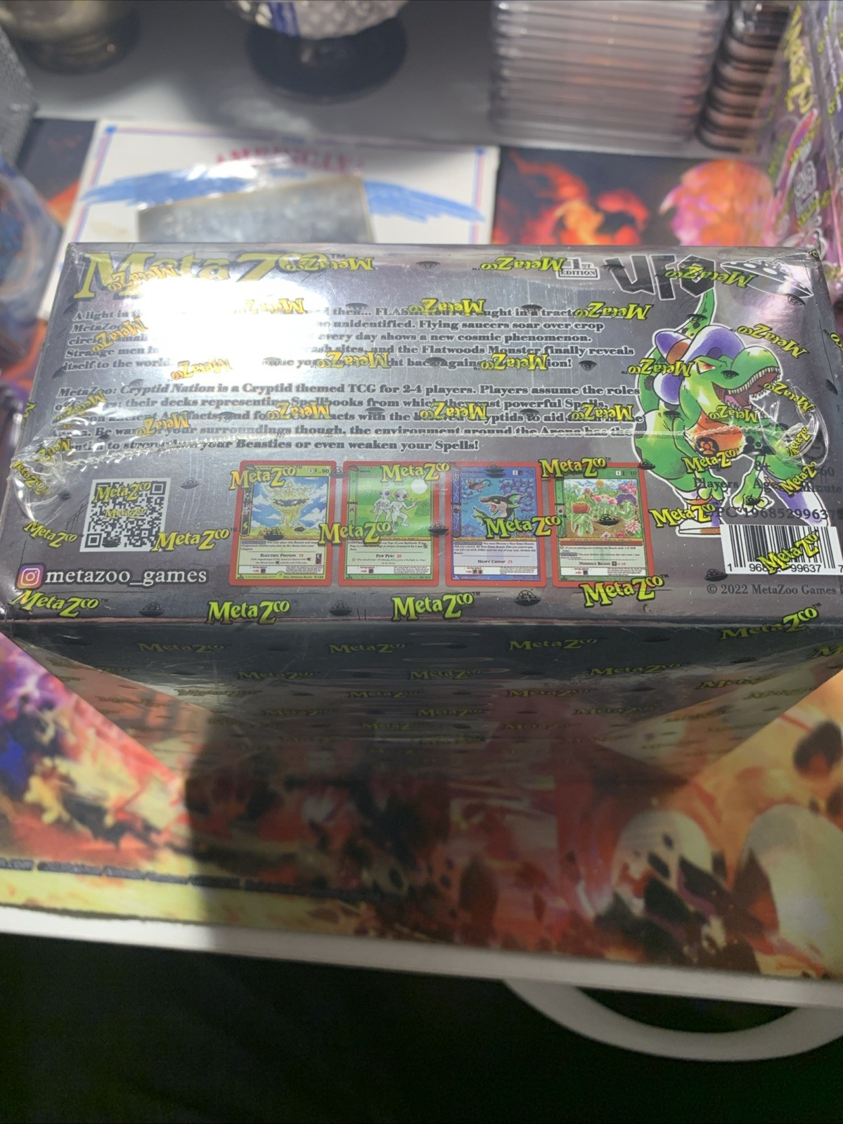 Factory Sealed MetaZoo Cryptid Nation TCG UFO 1st Edition Booster Box 36 Packs