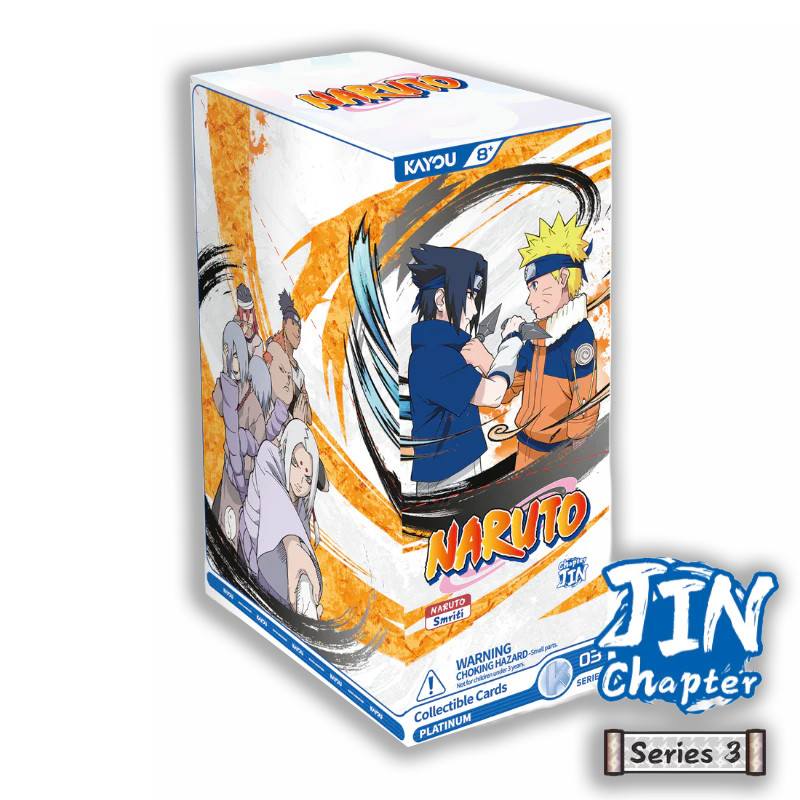 CASE of Naruto Kayou Series 3 Chapter Jin English 5 Pack Boxes (36 Boxes)