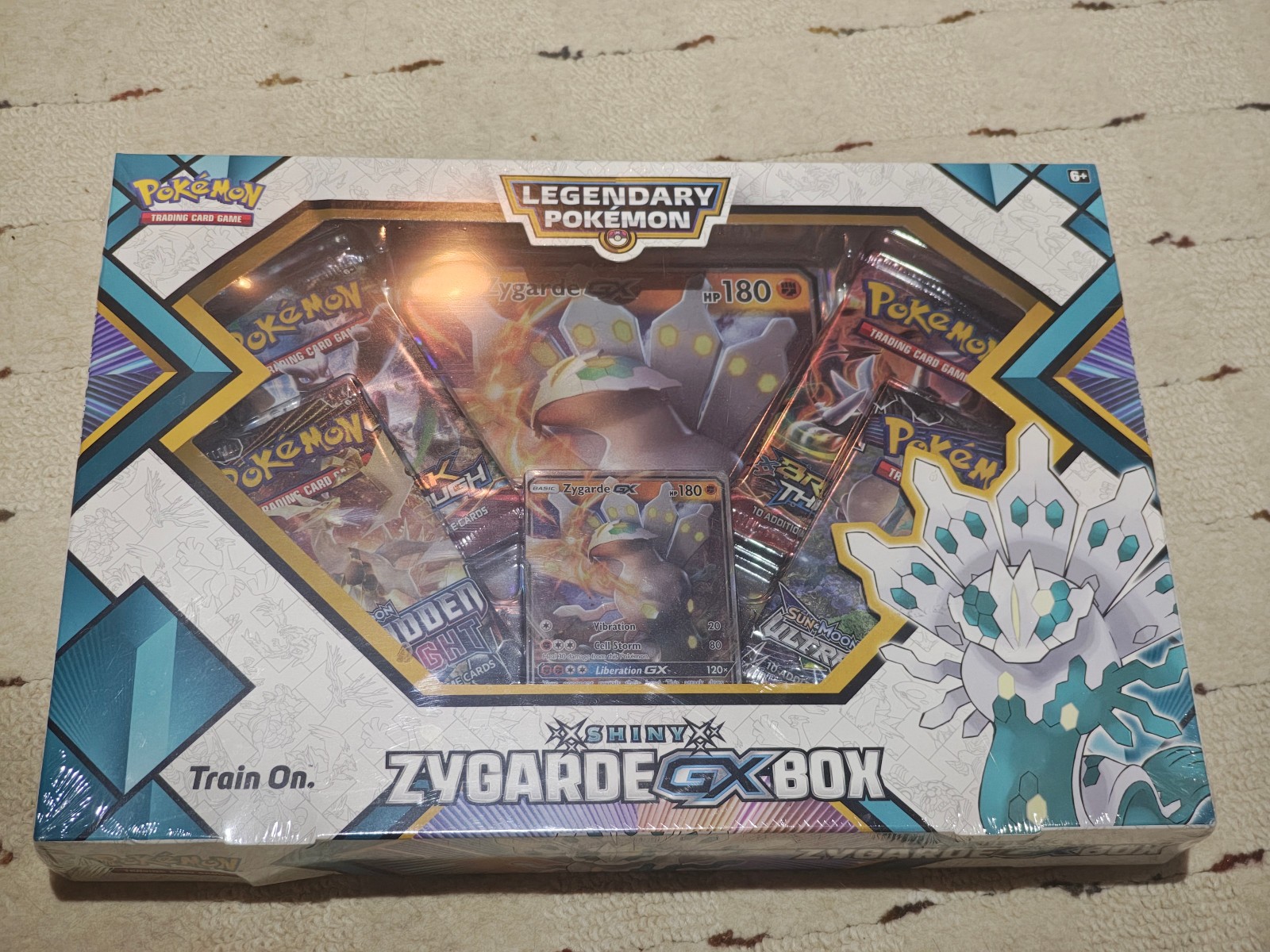 Pokemon Legendary Pokemon Collection Shiny Zygarde GX Box XY Sun And Moon NEW