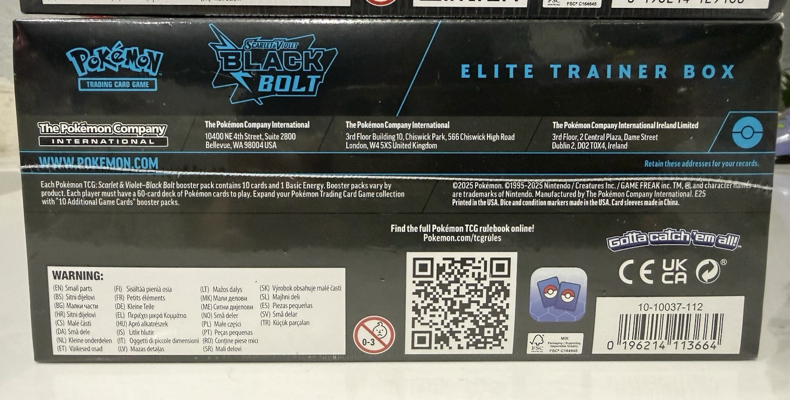 RARE AUTHENTIC POKEMON TCG PERFECT ORDER & SURGING SPARKS SEALED BOOSTER BOX